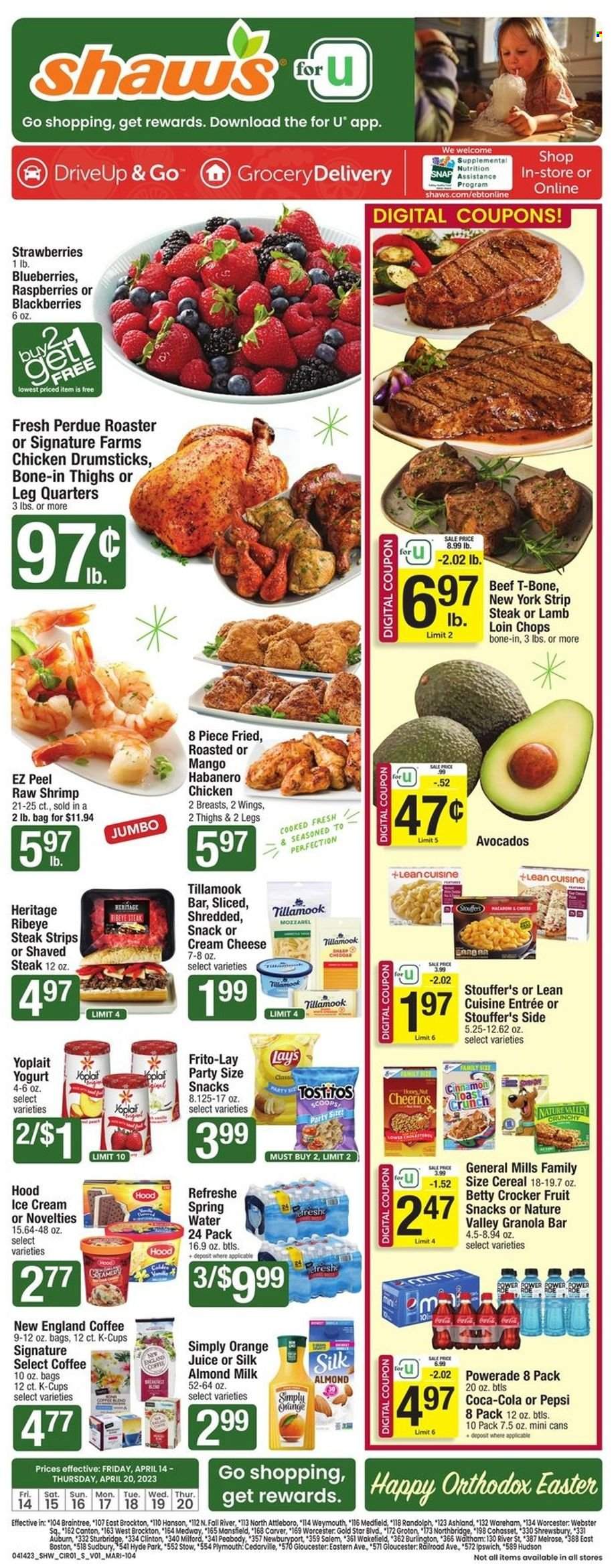Shaw’s ad - 04/14/2023 - 04/20/2023. Page 1