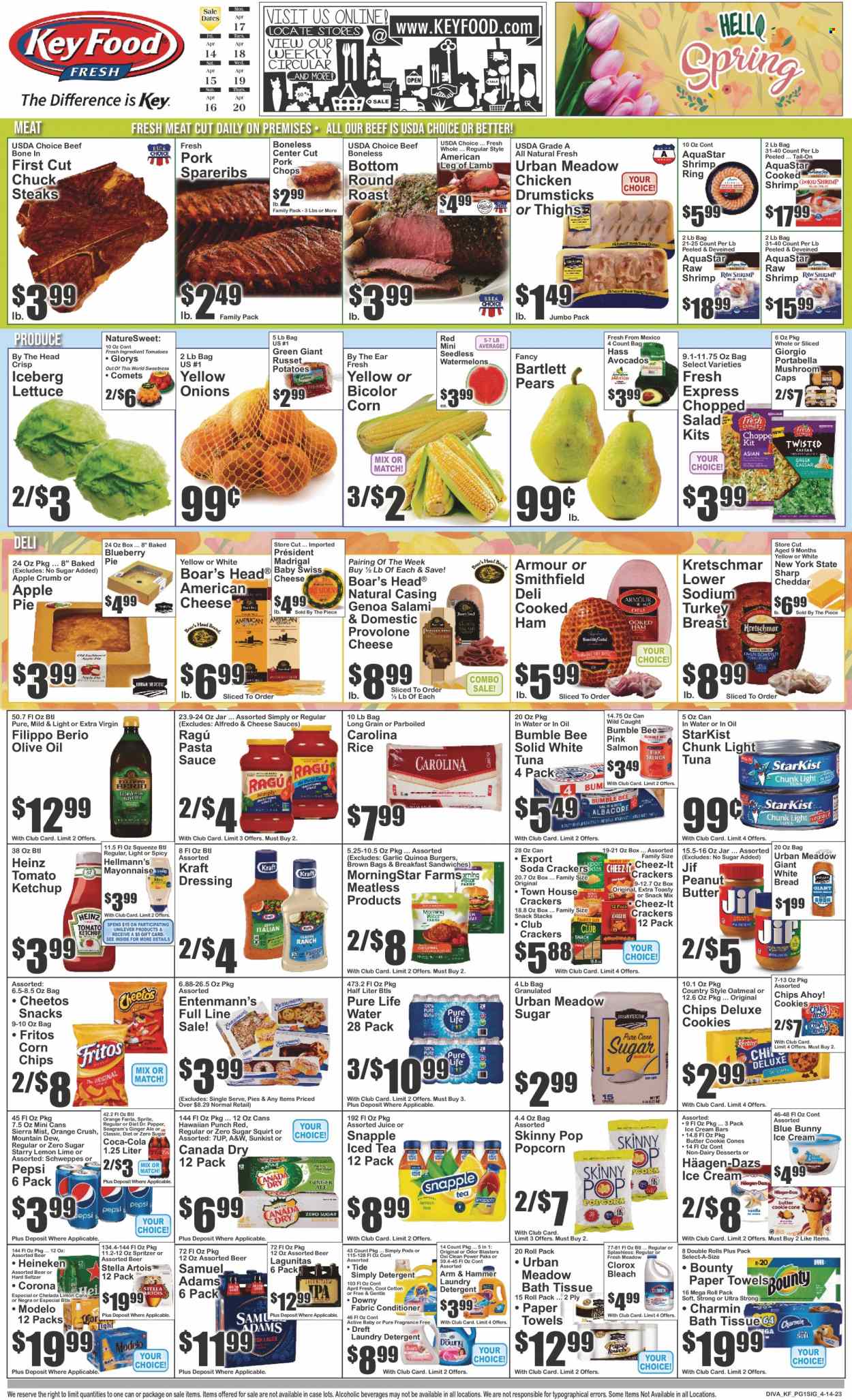 Key Food ad - 04/14/2023 - 04/20/2023. Page 1