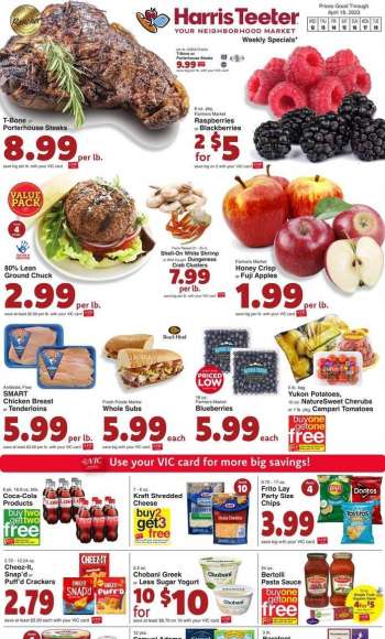 Harris Teeter Flyer - 04/12/2023 - 04/18/2023.