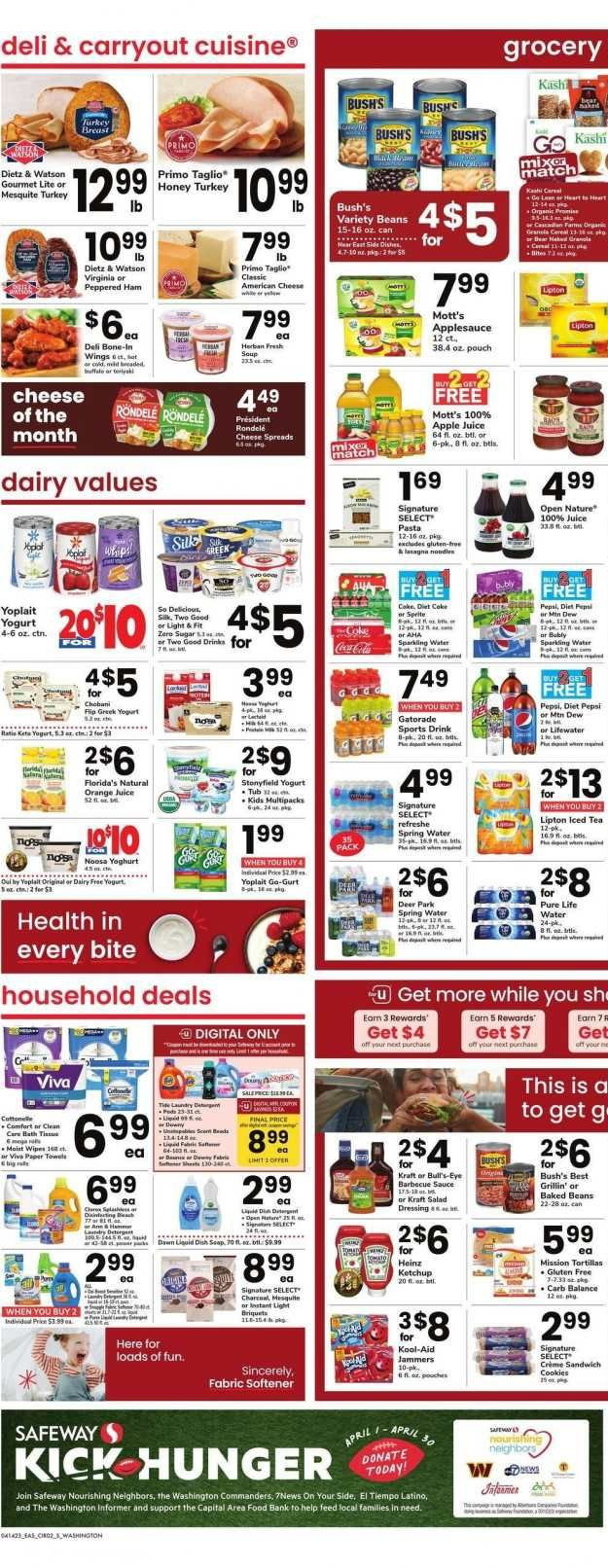 Safeway ad - 04/14/2023 - 04/20/2023. Page 3