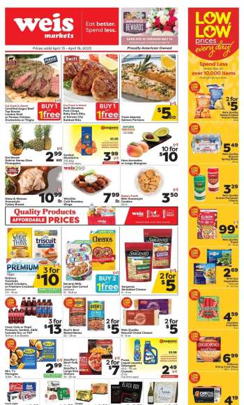 Weis Flyer - 04/13/2023 - 04/19/2023.
