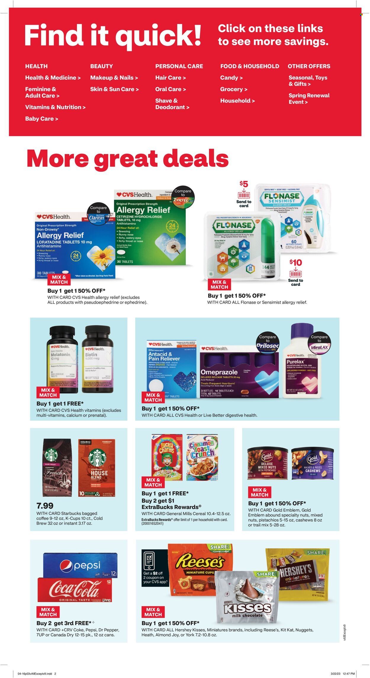 CVS Pharmacy ad - 04/16/2023 - 04/22/2023. Page 4