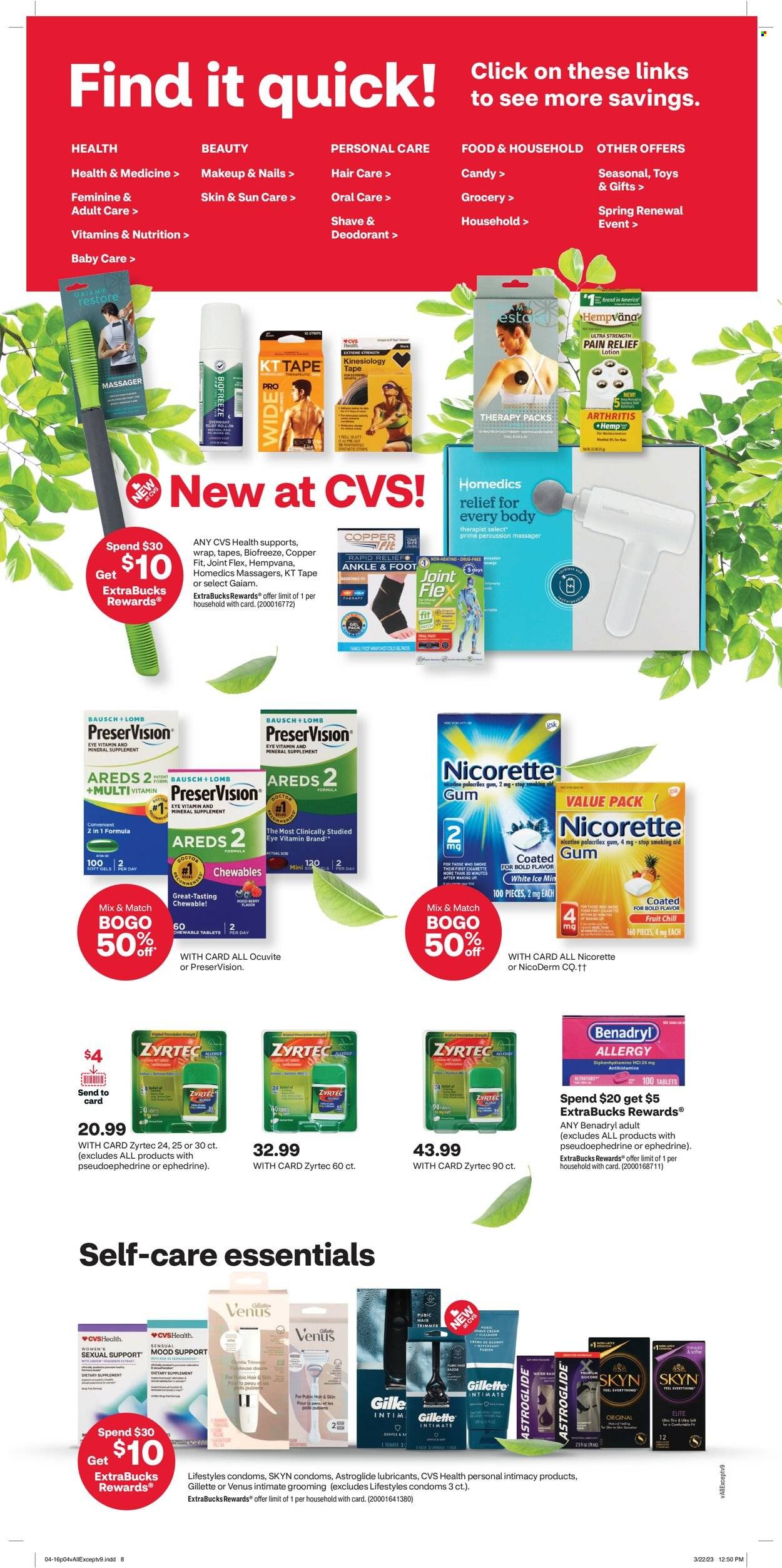 CVS Pharmacy ad - 04/16/2023 - 04/22/2023. Page 5