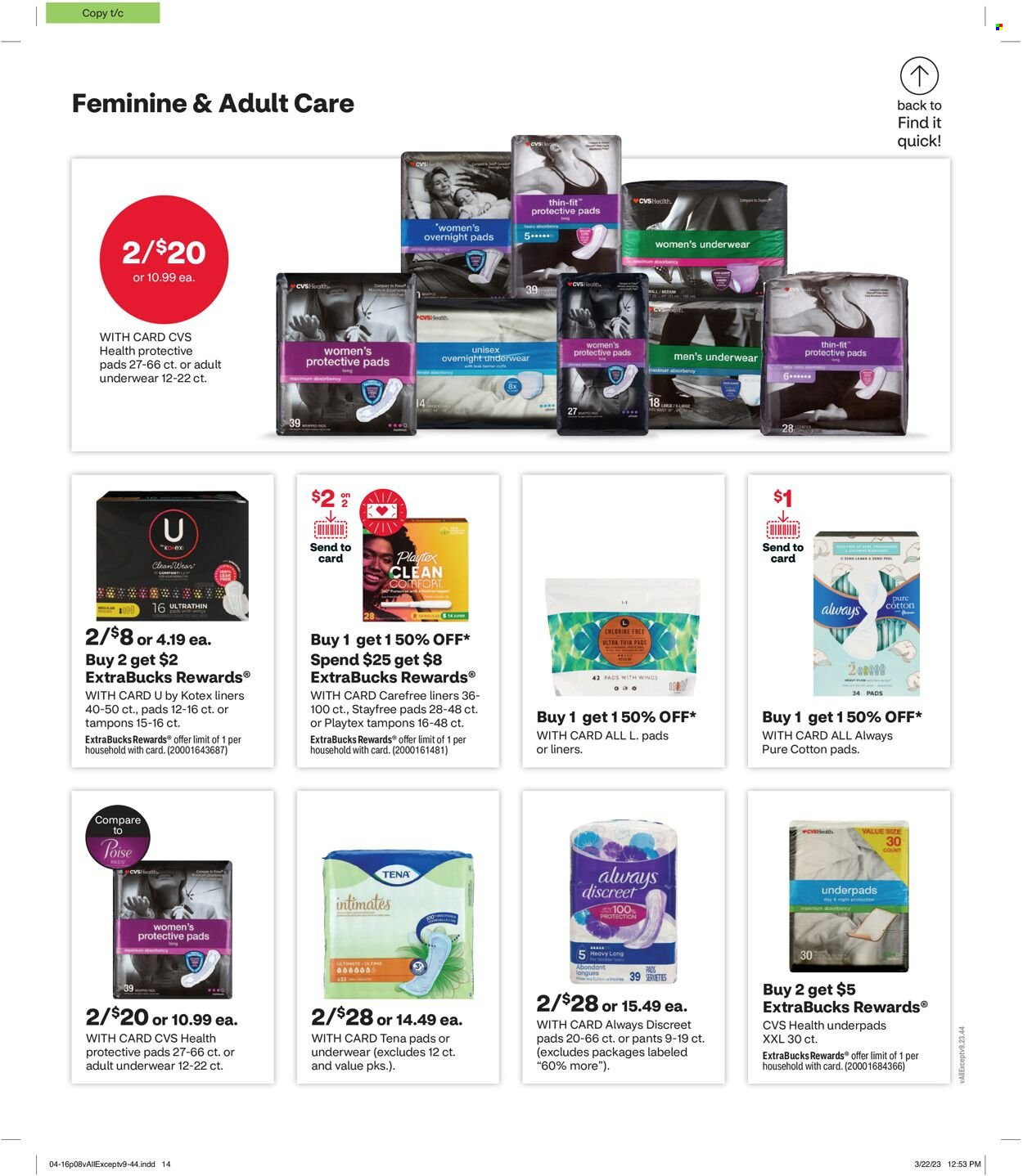 CVS Pharmacy ad - 04/16/2023 - 04/22/2023. Page 10
