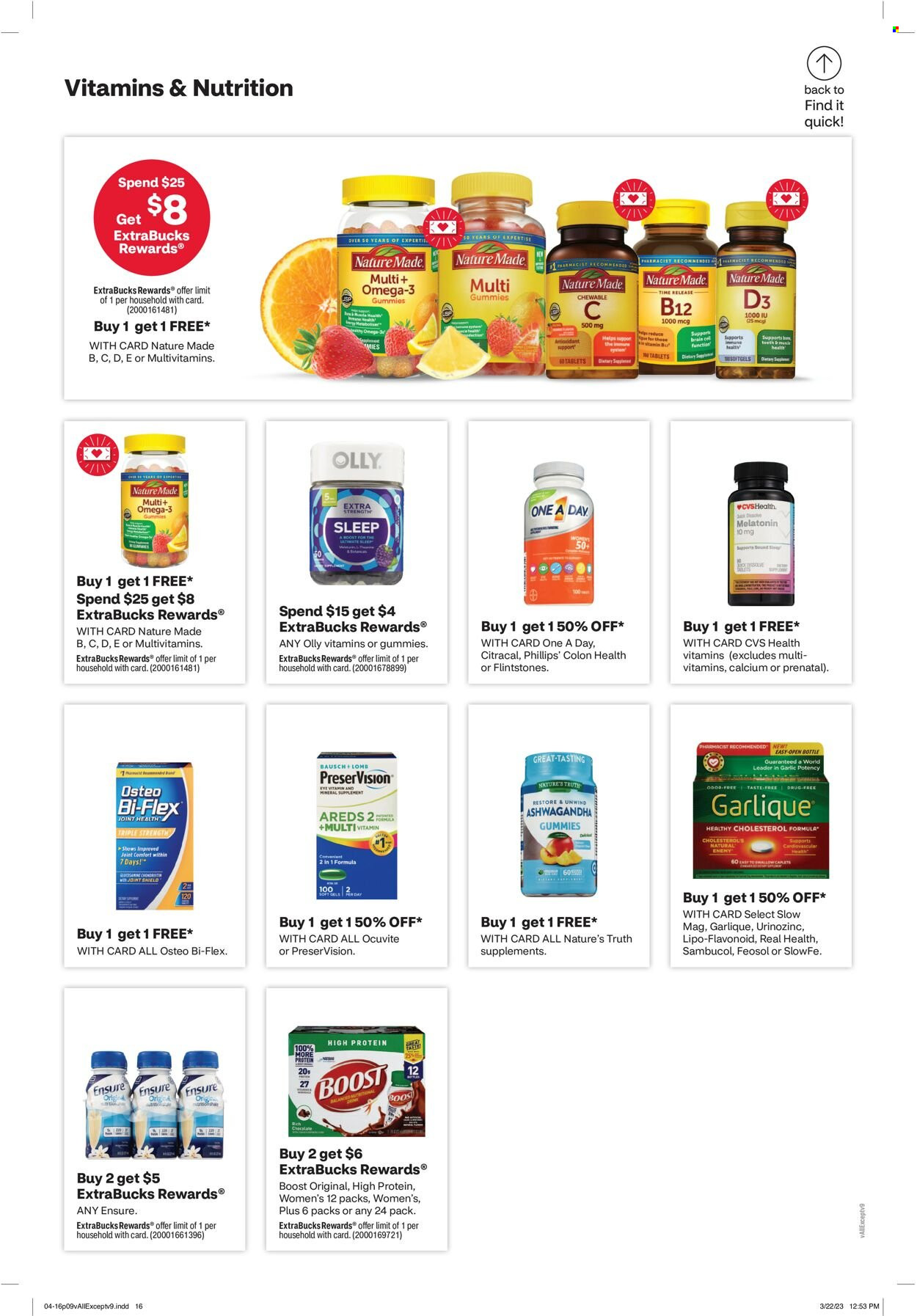 CVS Pharmacy ad - 04/16/2023 - 04/22/2023. Page 11