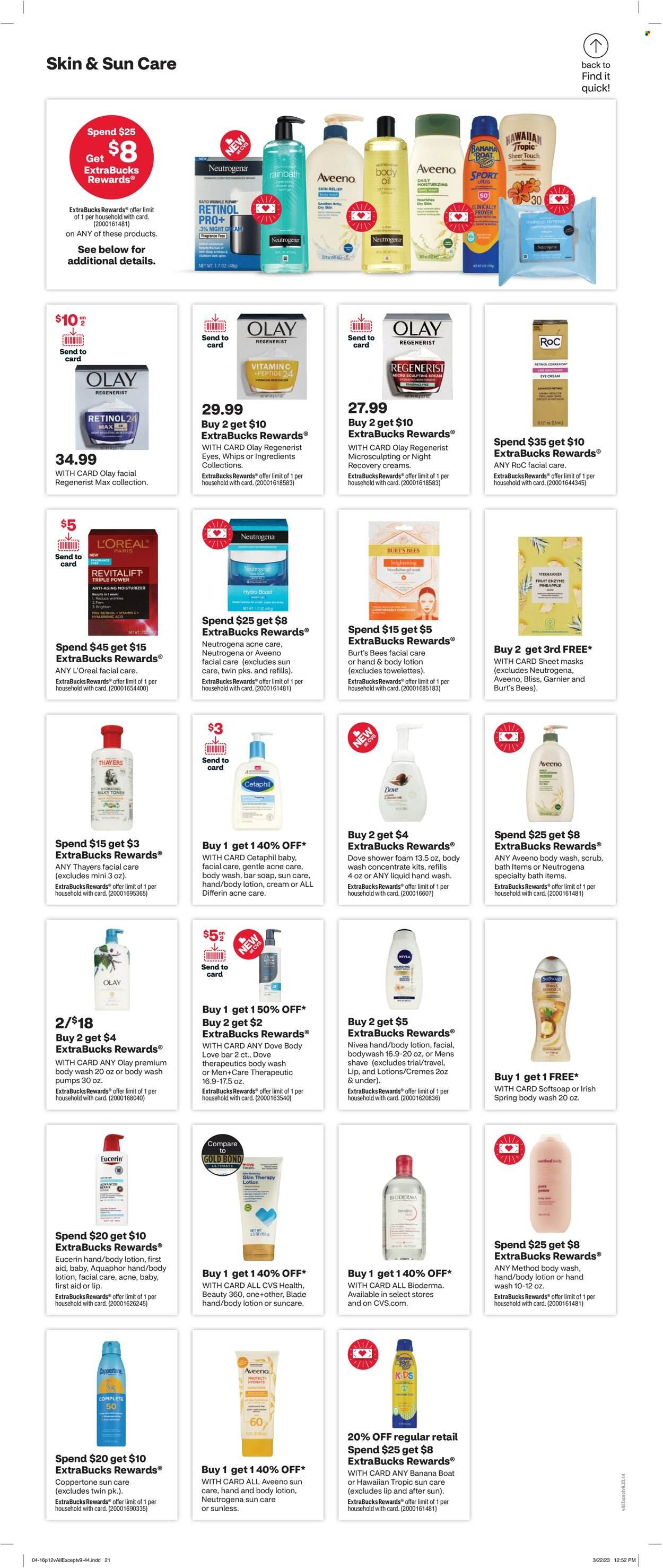 CVS Pharmacy ad - 04/16/2023 - 04/22/2023. Page 14