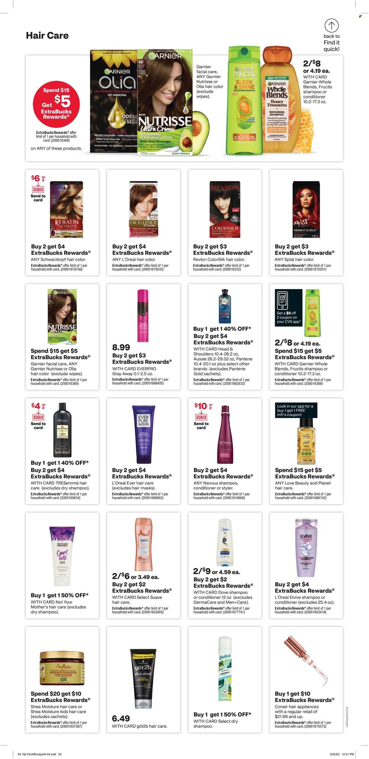CVS Pharmacy ad - 04/16/2023 - 04/22/2023. Page 15
