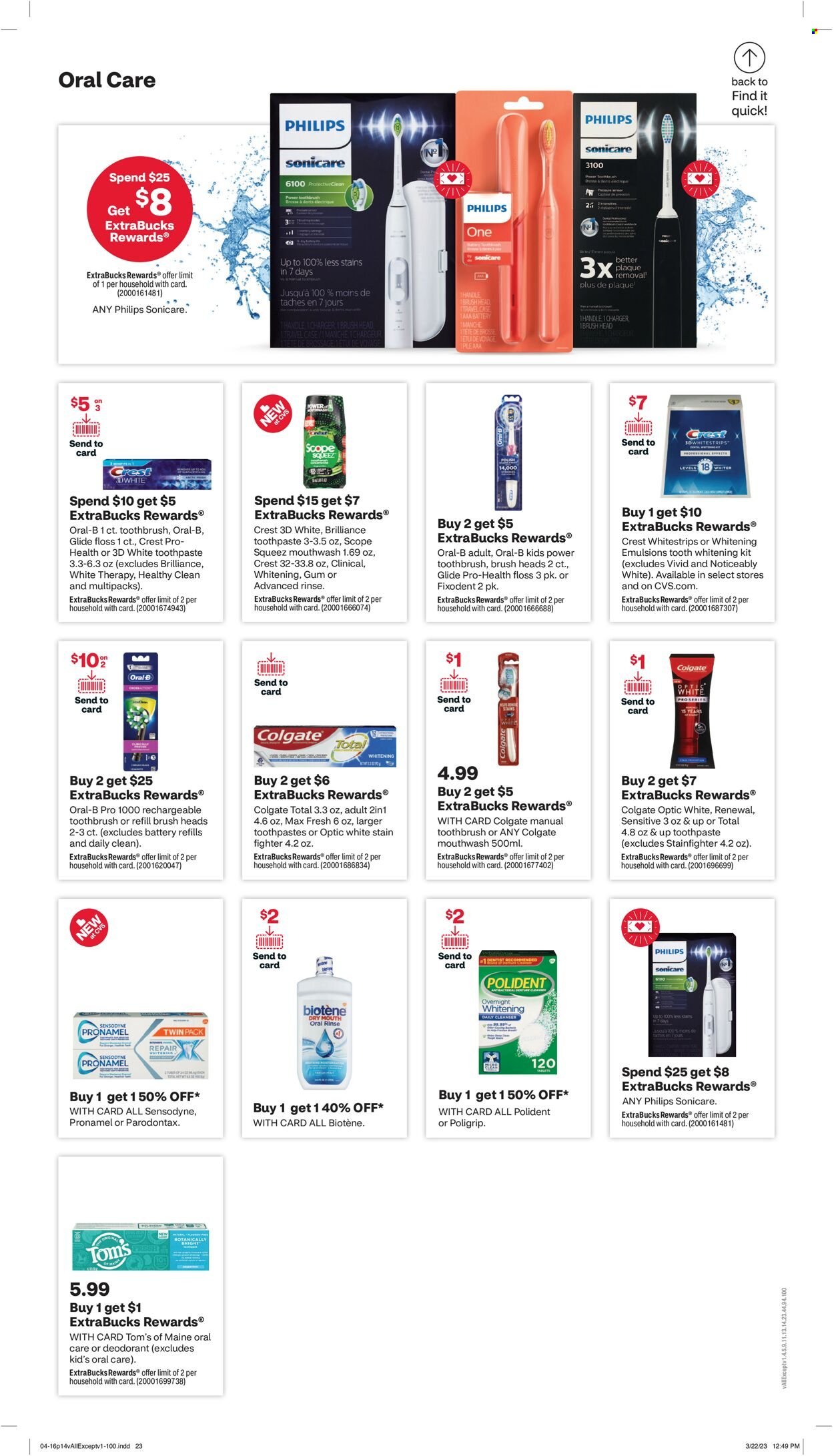 CVS Pharmacy ad - 04/16/2023 - 04/22/2023. Page 16