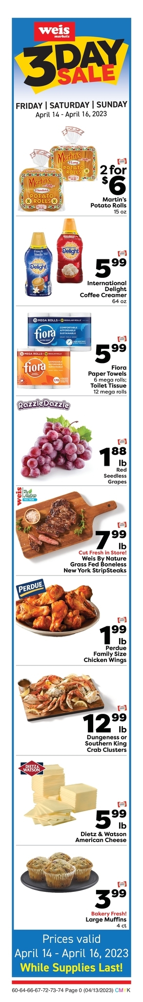 Weis ad - 04/13/2023 - 04/19/2023. Page 5
