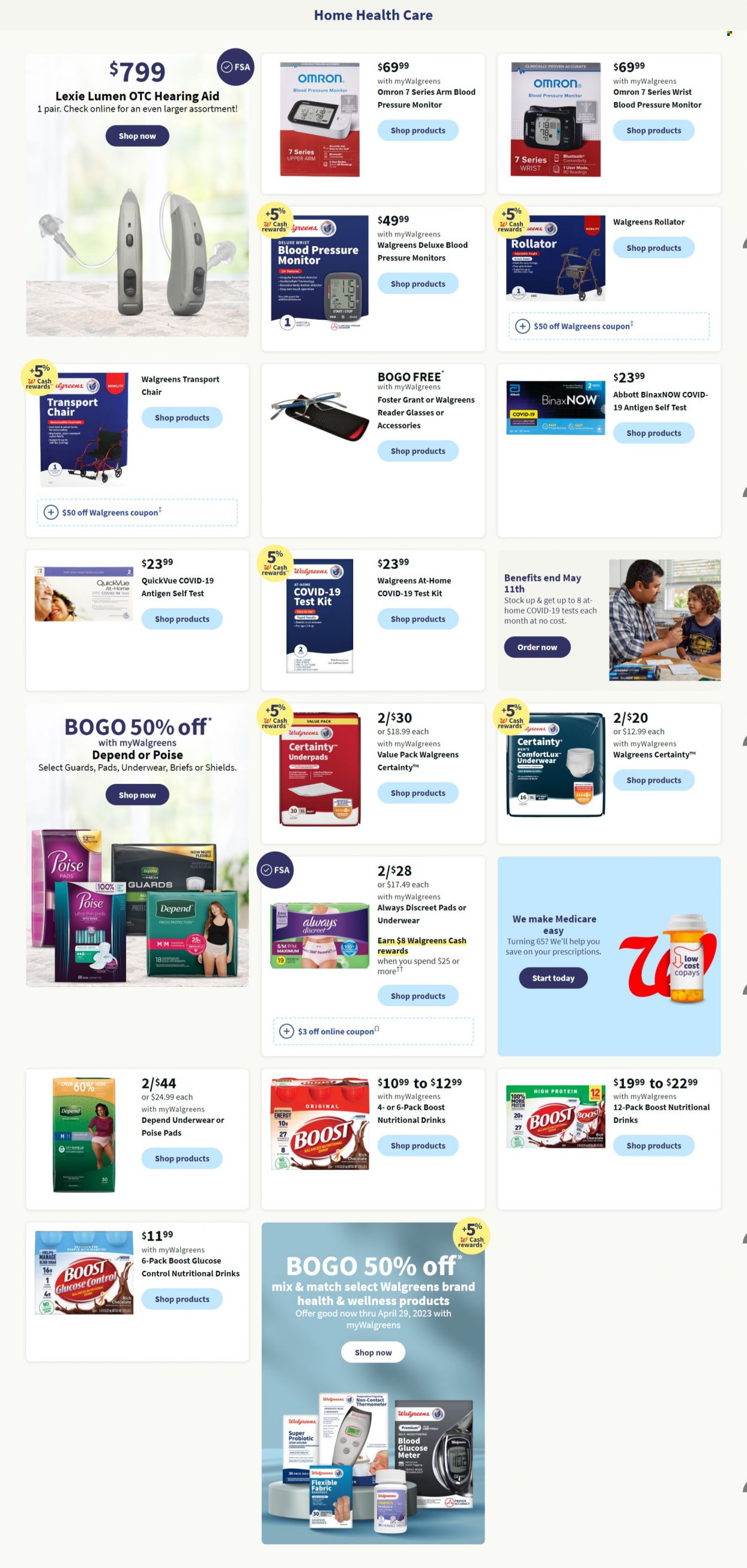 Walgreens ad - 04/16/2023 - 04/22/2023. Page 4