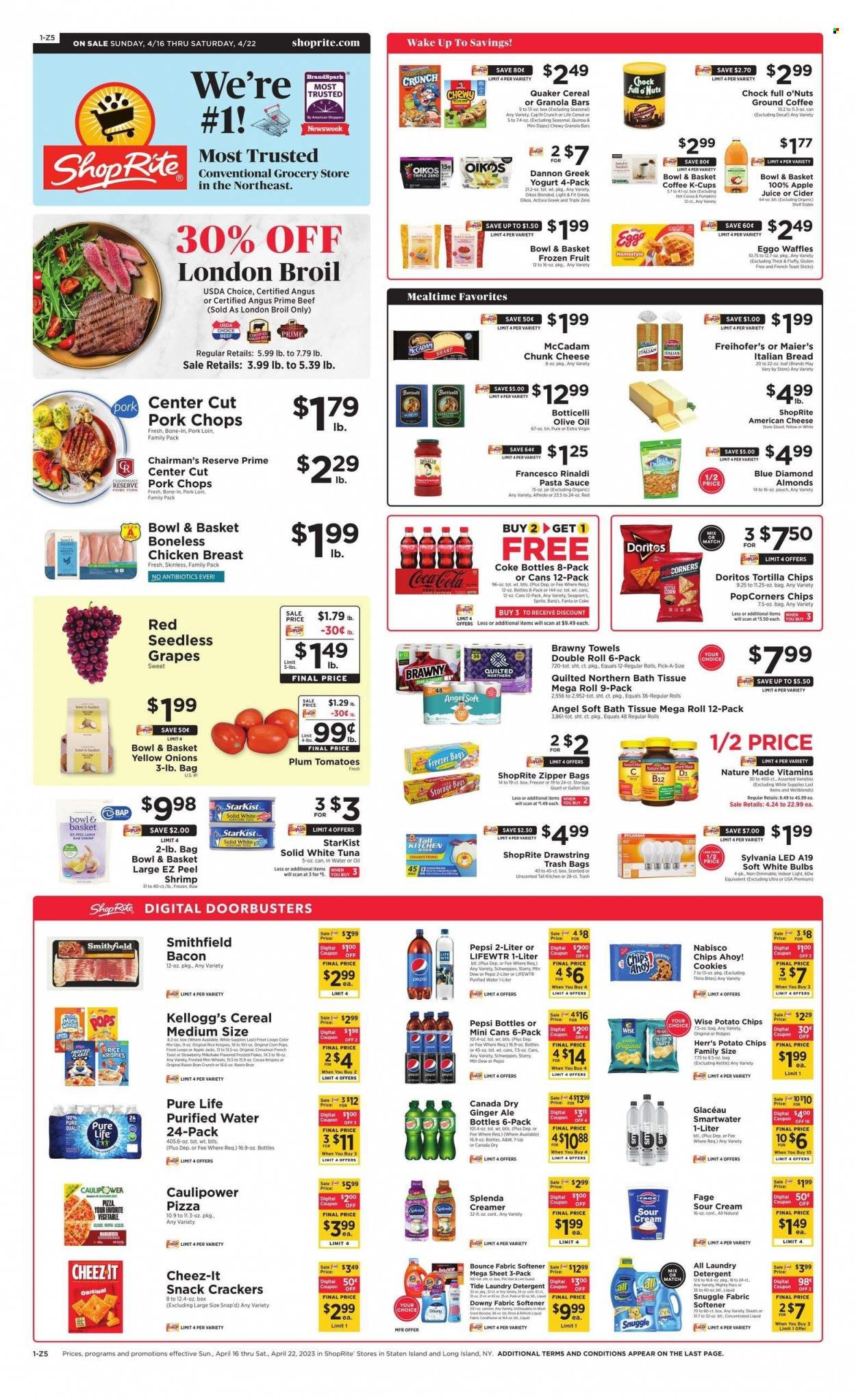 ShopRite ad - 04/16/2023 - 04/22/2023. Page 1