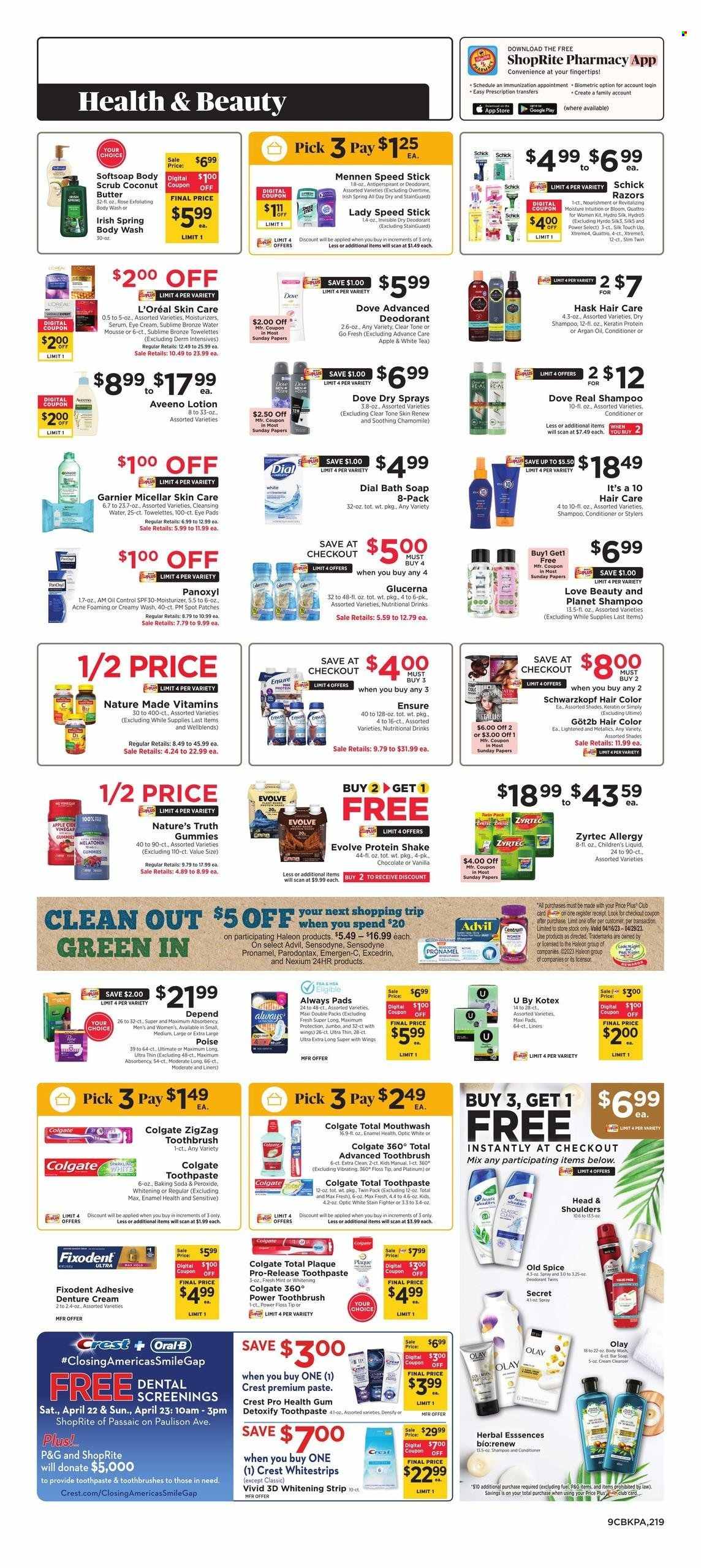 ShopRite ad - 04/16/2023 - 04/22/2023. Page 9