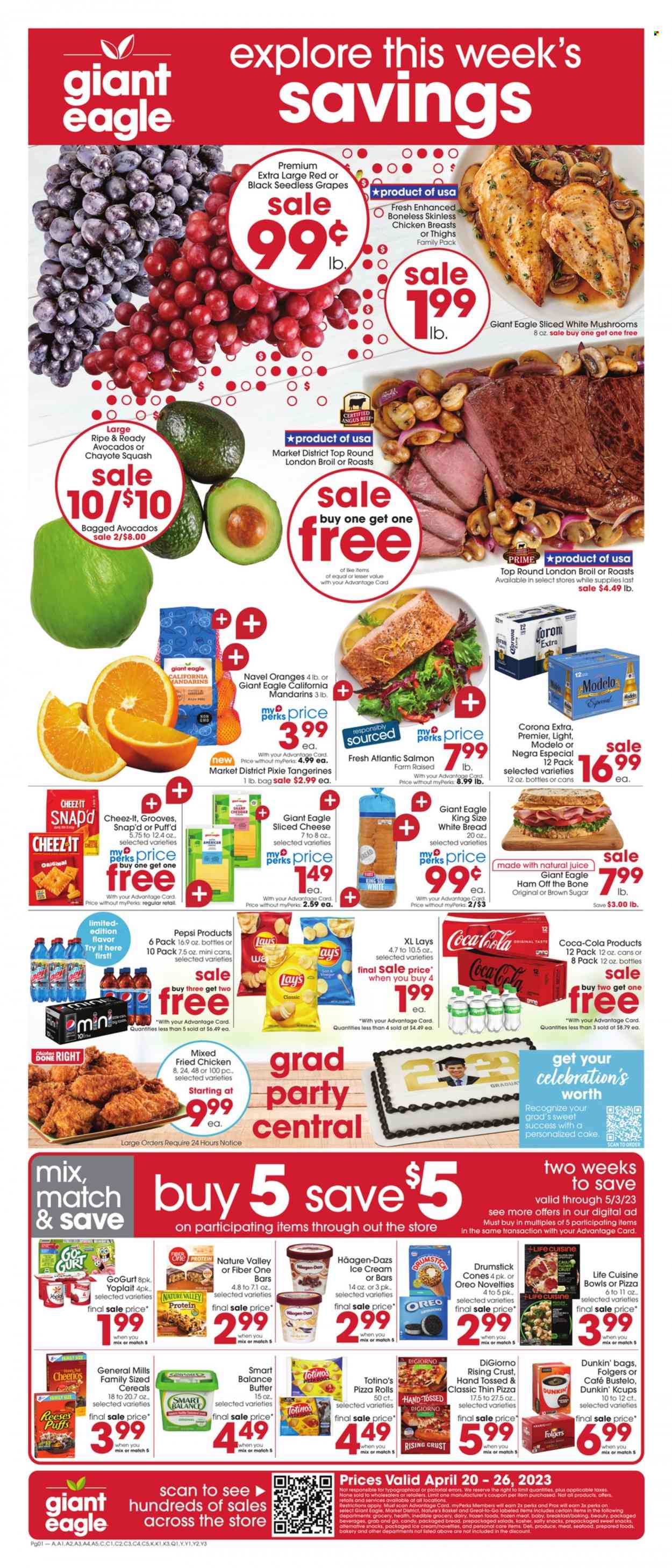Giant Eagle ad - 04/20/2023 - 04/26/2023. Page 1