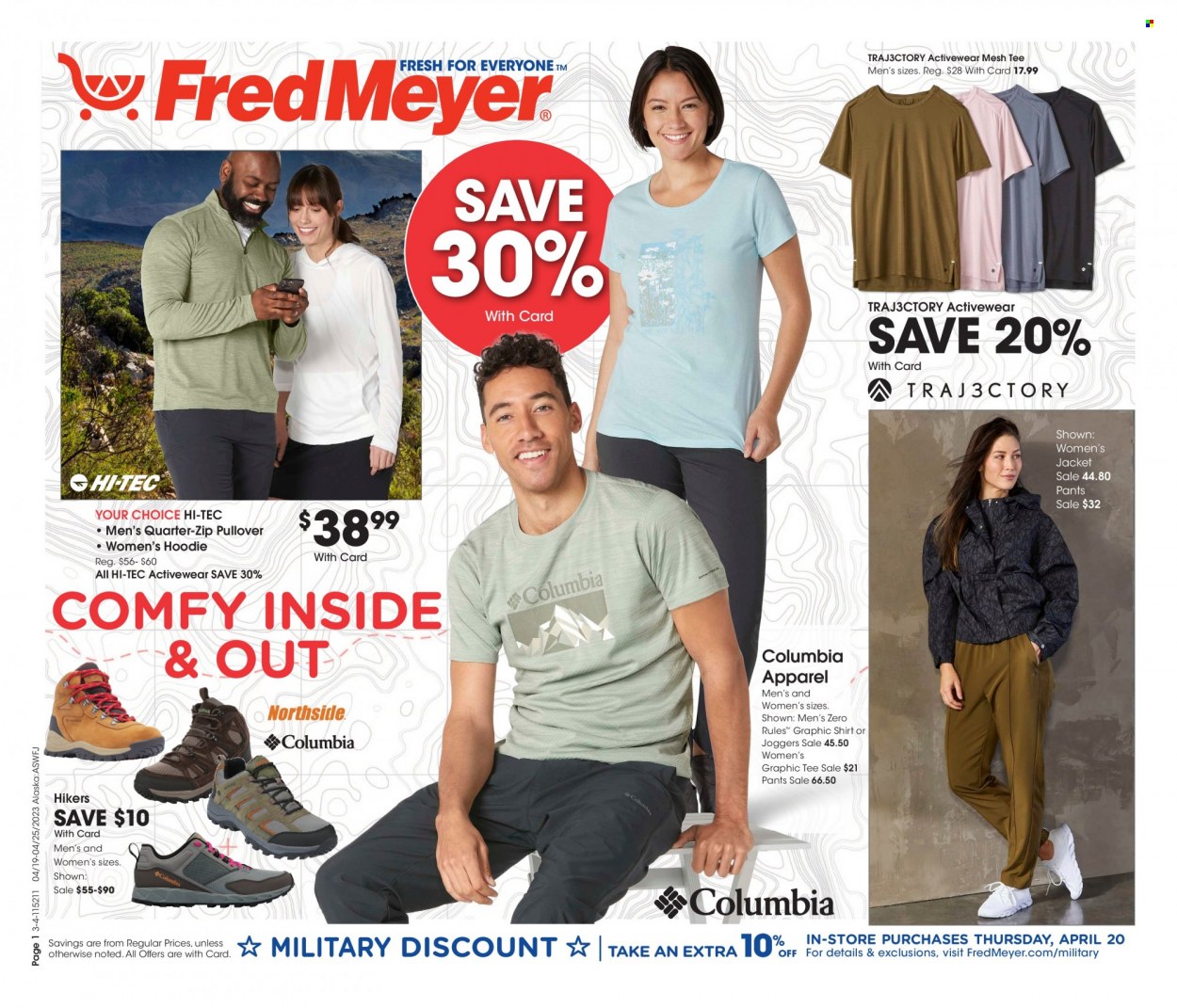 Fred Meyer ad - 04/19/2023 - 04/25/2023. Page 1