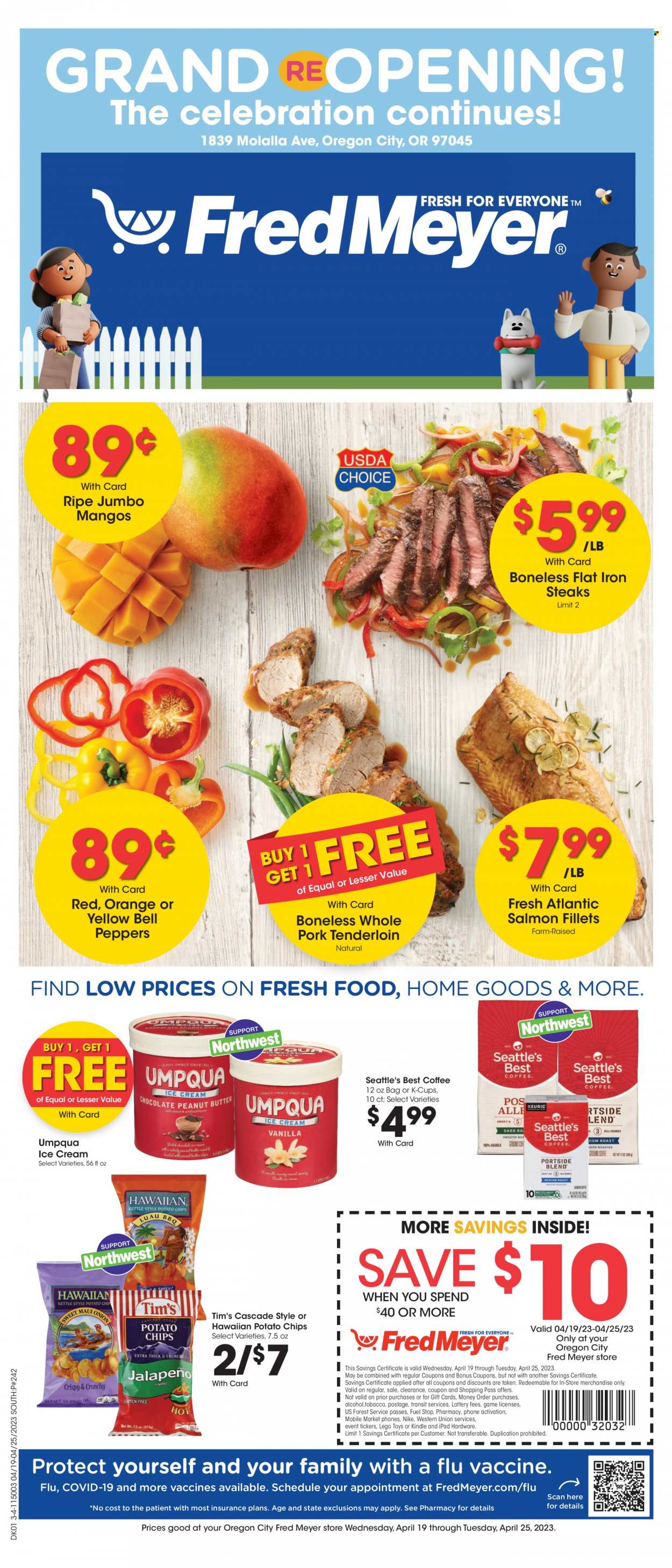 Fred Meyer ad - 04/19/2023 - 04/25/2023. Page 1