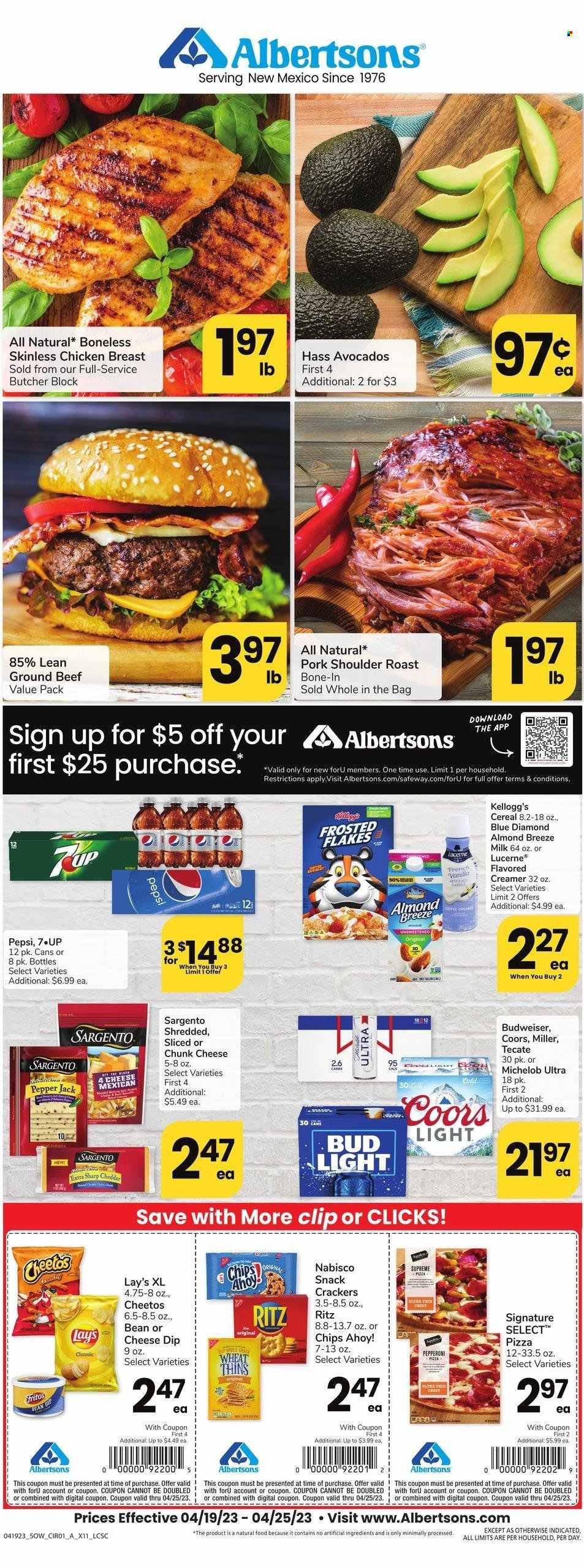 Albertsons ad - 04/19/2023 - 04/25/2023. Page 1