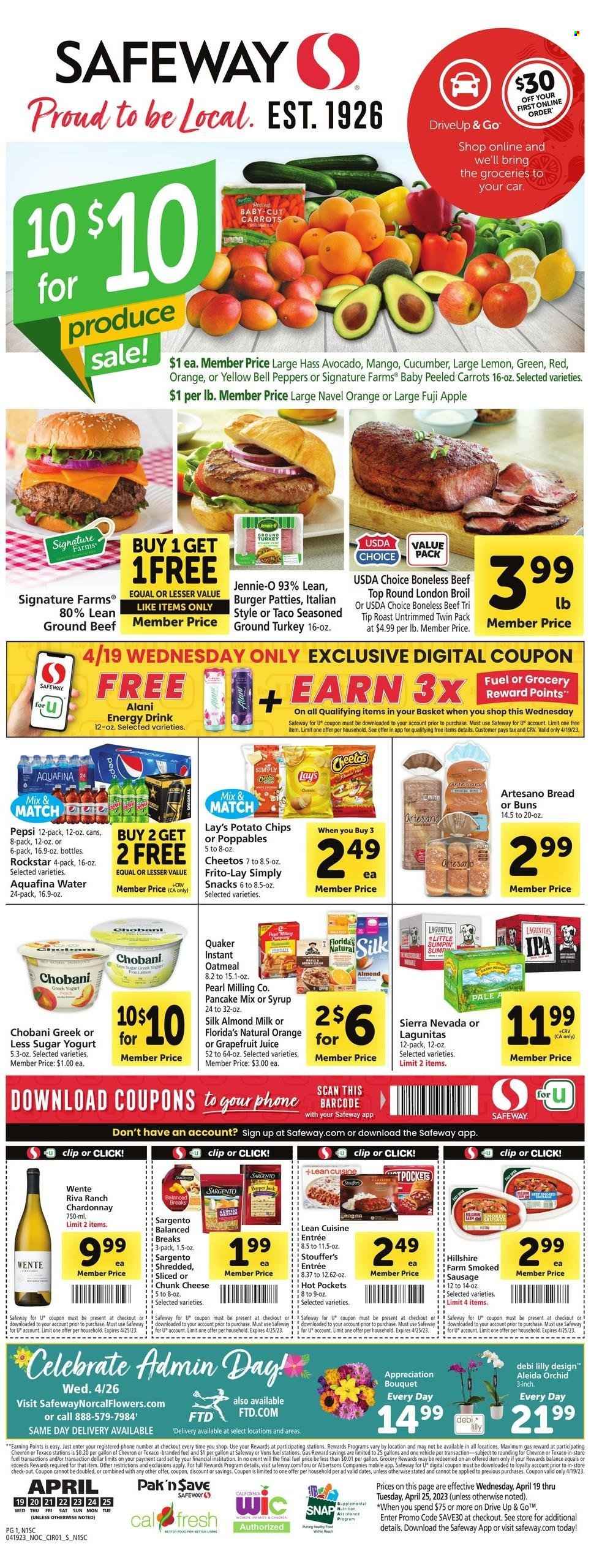 Safeway ad - 04/19/2023 - 04/25/2023. Page 1