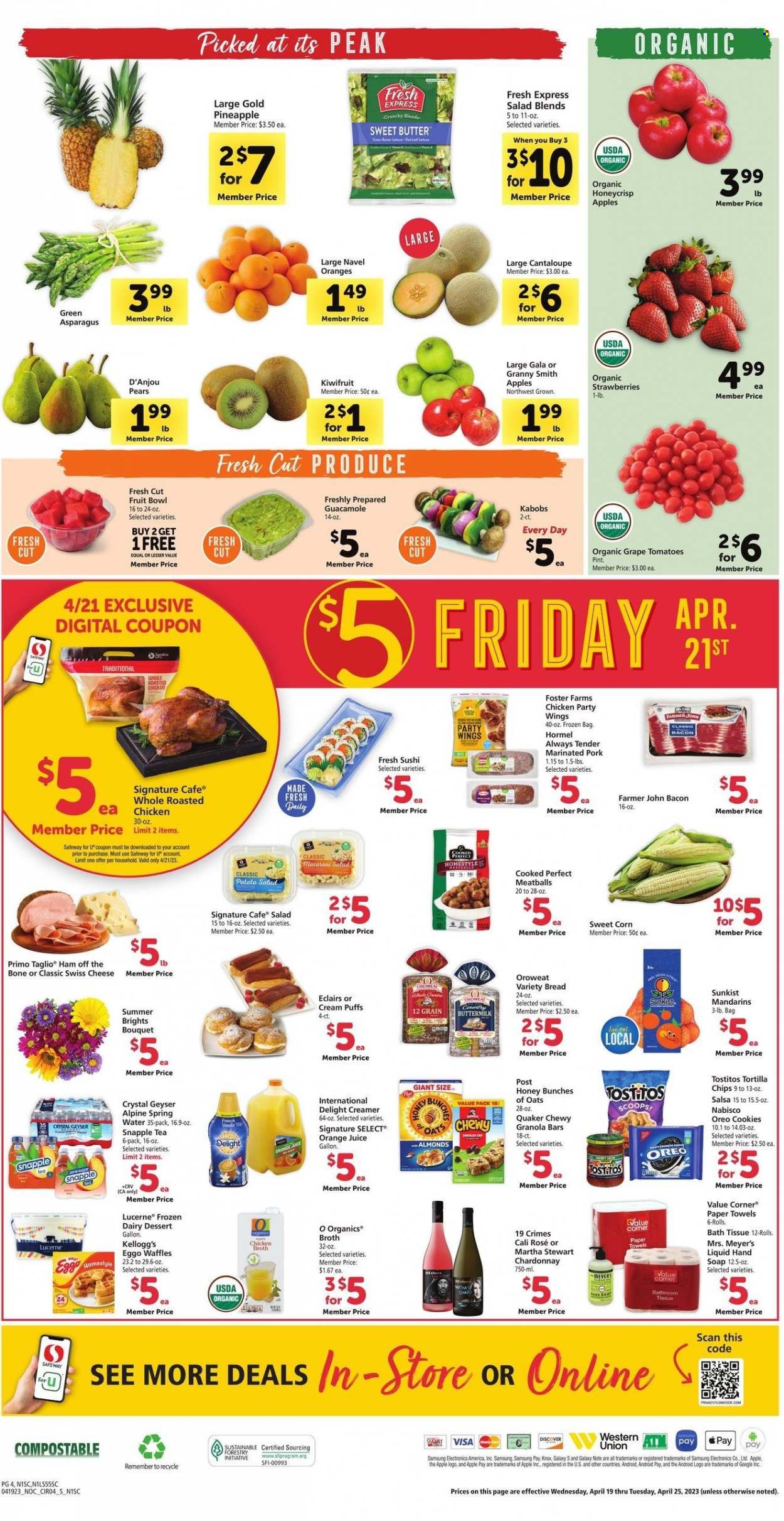 Safeway ad - 04/19/2023 - 04/25/2023. Page 4