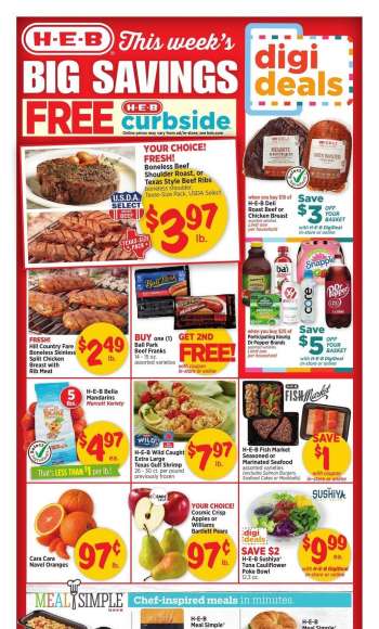 H-E-B Flyer - 04/19/2023 - 04/25/2023.