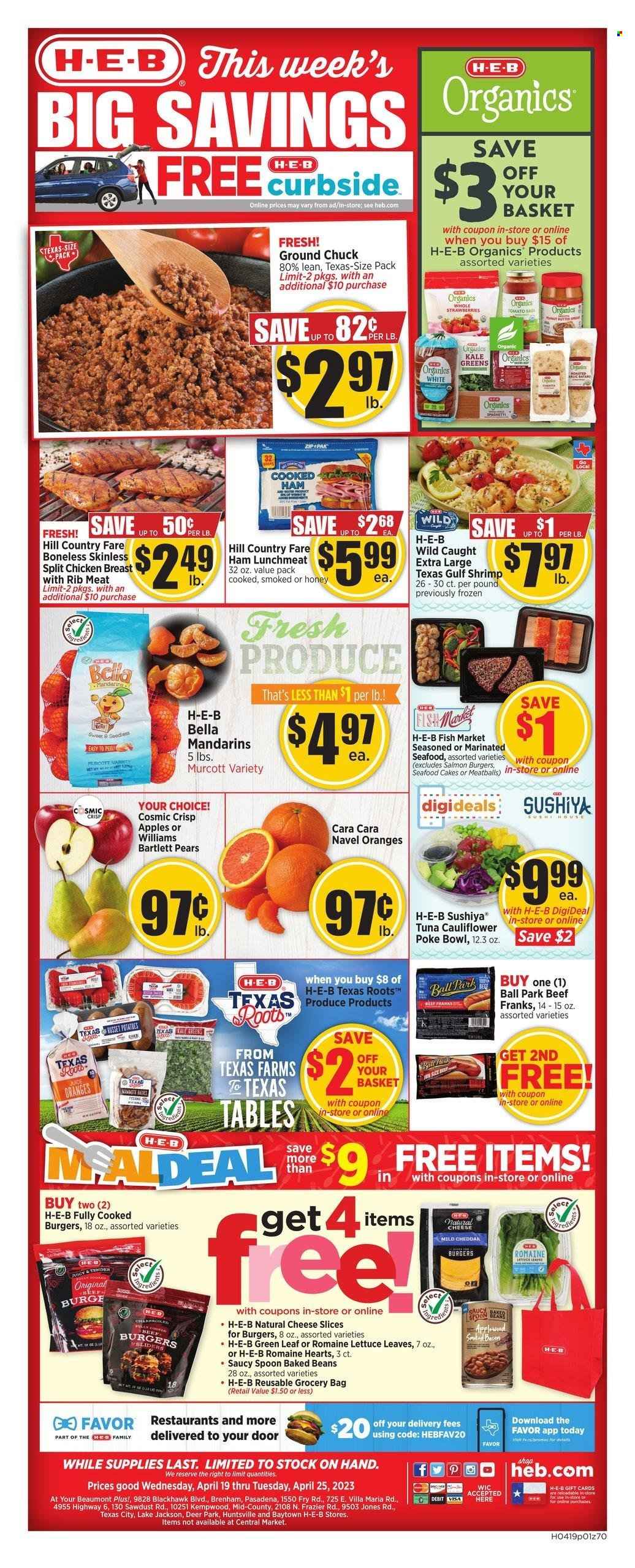 H-E-B ad - 04/19/2023 - 04/25/2023. Page 1