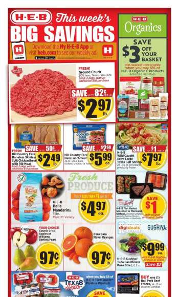 H-E-B Flyer - 04/19/2023 - 04/25/2023.