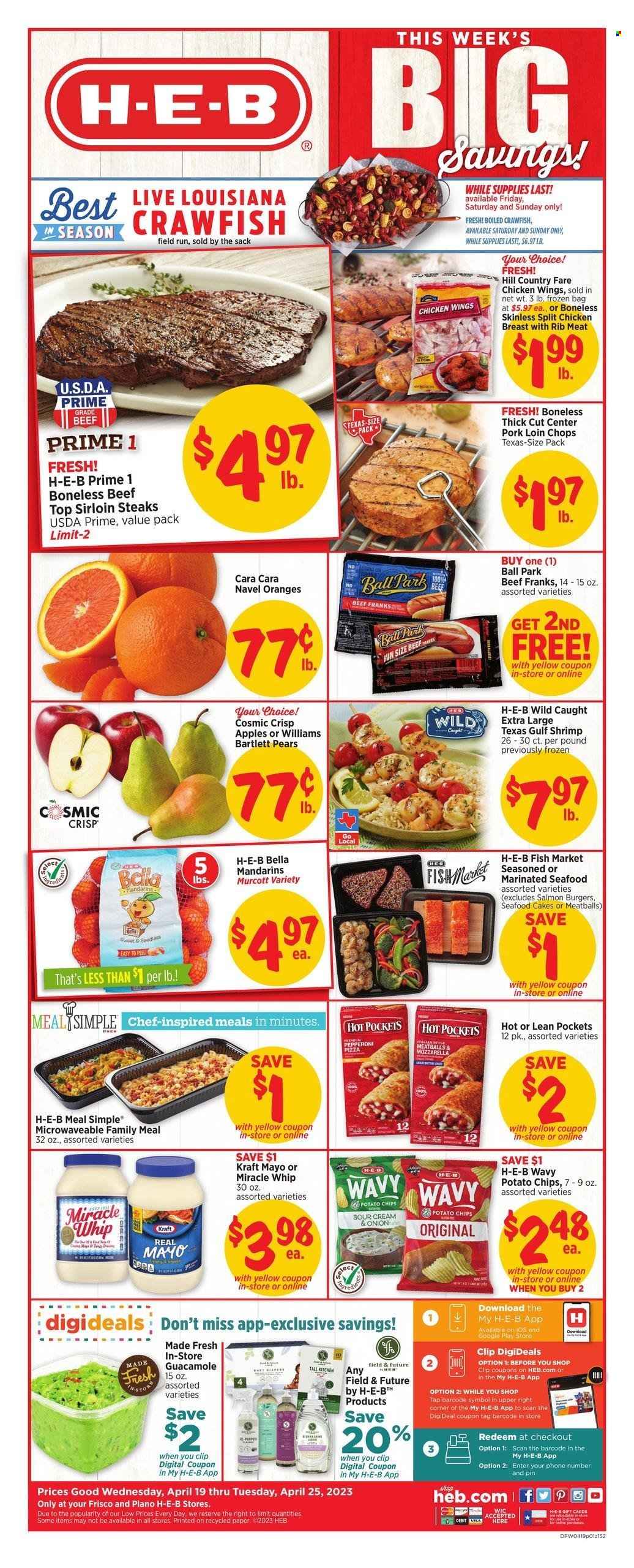H-E-B ad - 04/19/2023 - 04/25/2023. Page 1