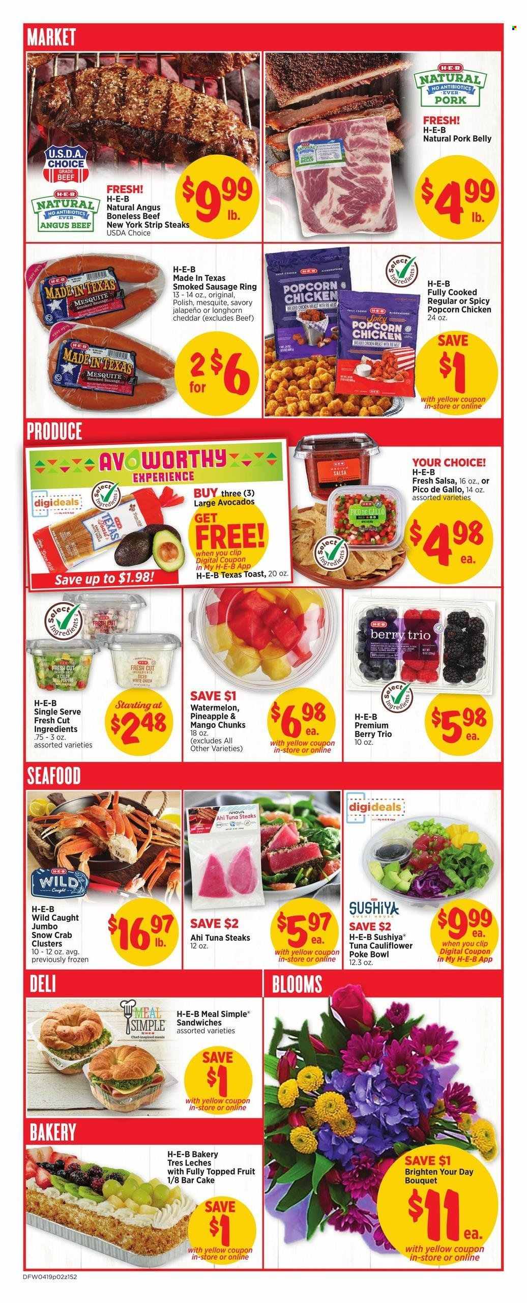 H-E-B ad - 04/19/2023 - 04/25/2023. Page 2