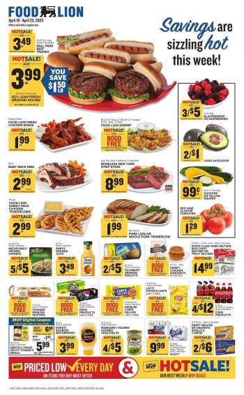 Food Lion Flyer - 04/19/2023 - 04/25/2023.