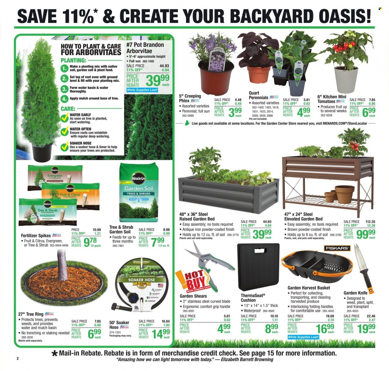 Menards ad - 04/19/2023 - 04/30/2023. Page 3
