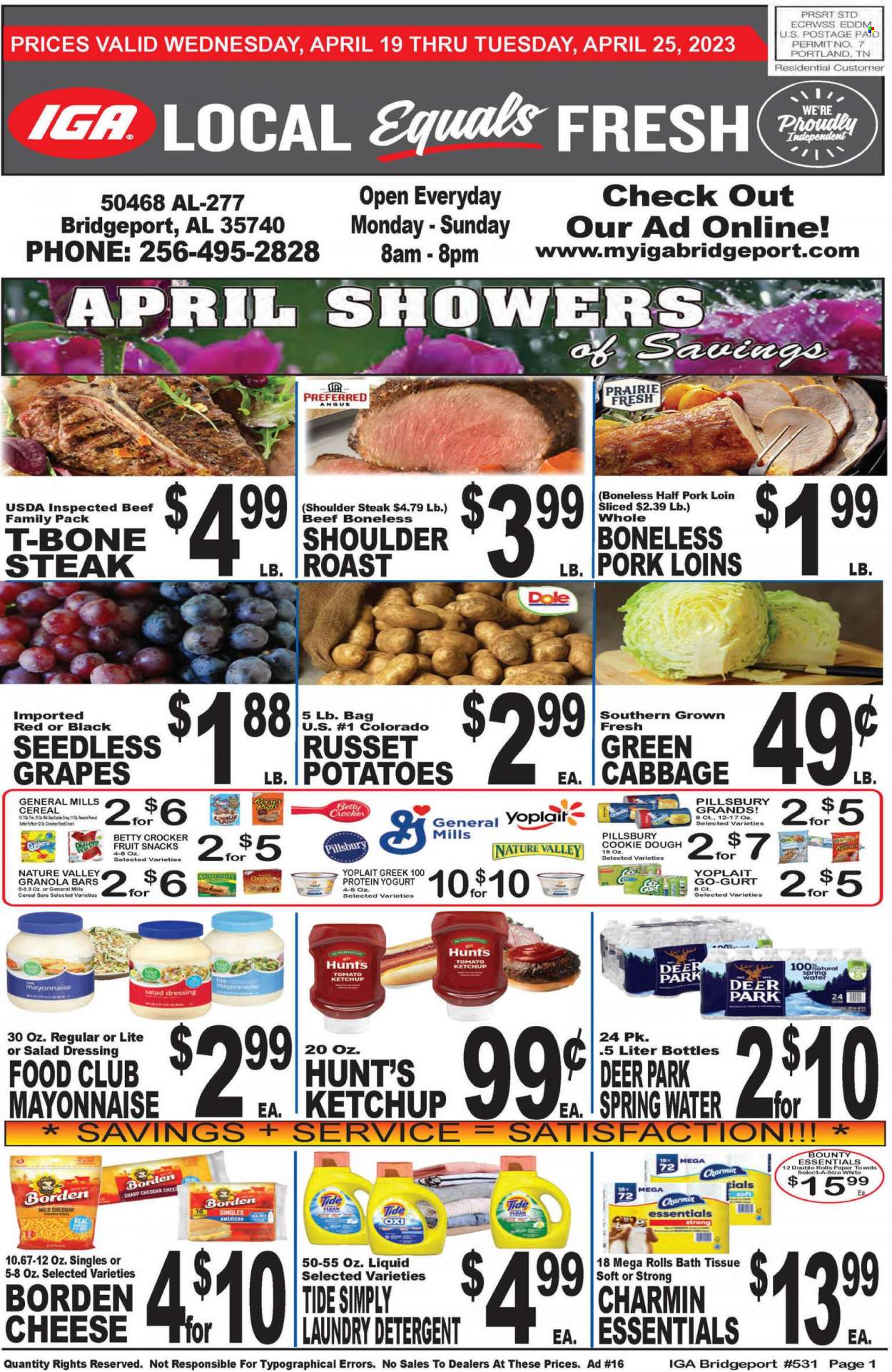 IGA ad - 04/19/2023 - 04/25/2023. Page 1