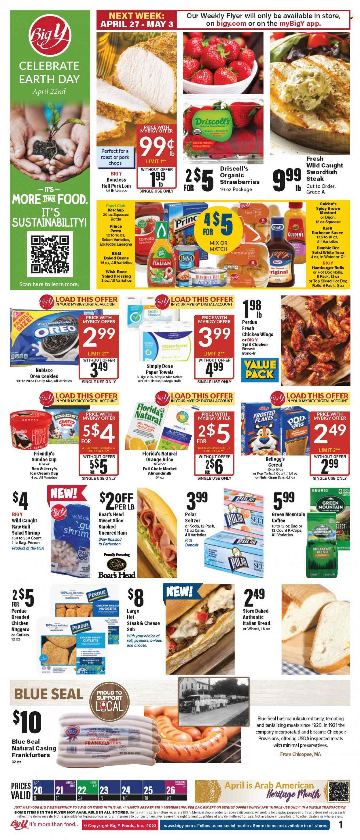 Big Y ad. Page 1