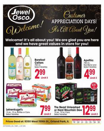 Jewel Osco Flyer - 04/19/2023 - 04/25/2023.