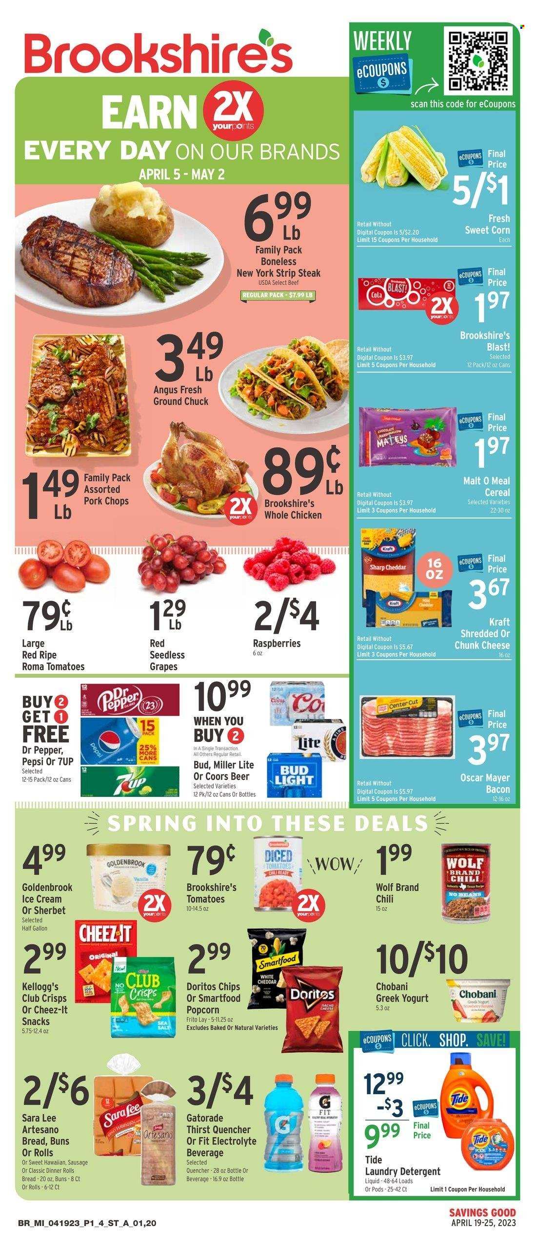 Brookshires ad - 04/19/2023 - 04/25/2023. Page 1