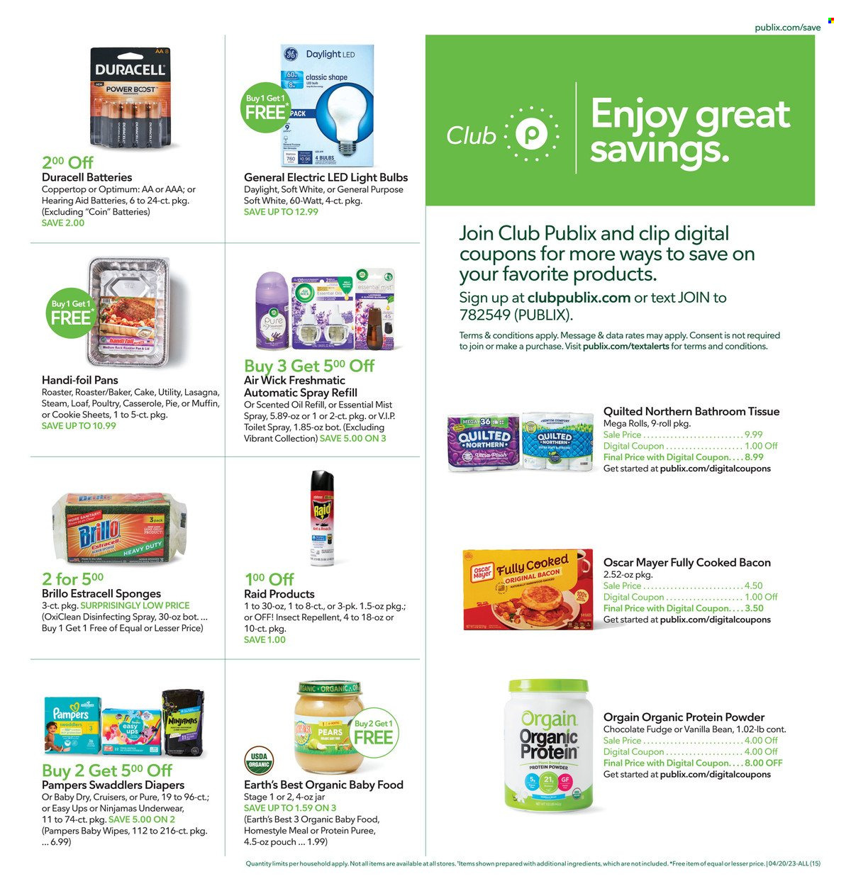 Publix ad - 04/20/2023 - 04/26/2023. Page 16