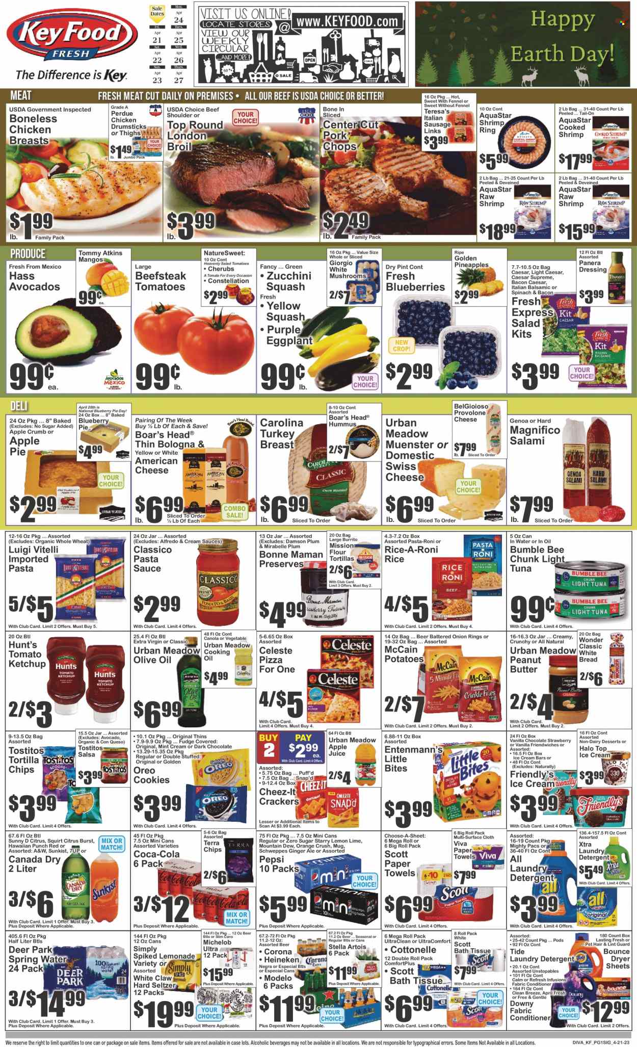 Key Food ad - 04/21/2023 - 04/27/2023. Page 1