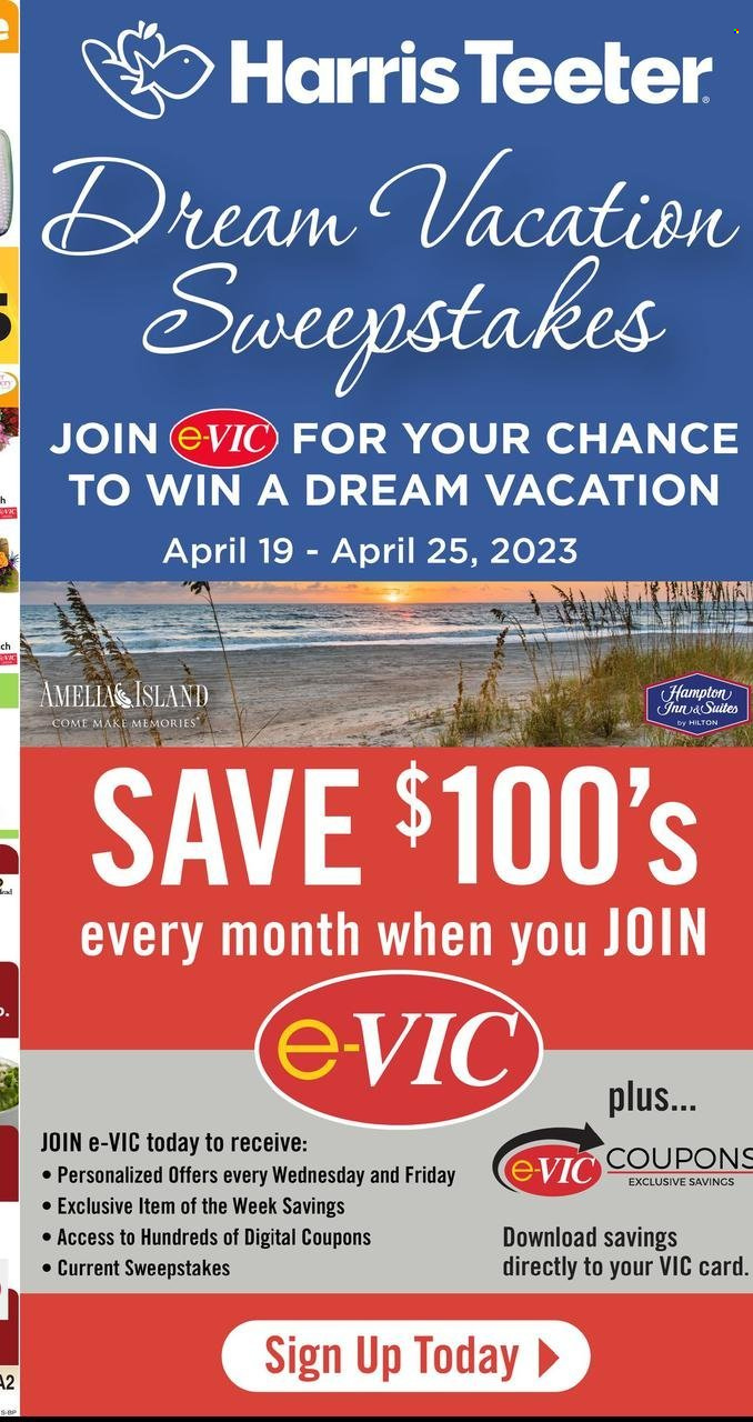 Harris Teeter ad - 04/19/2023 - 04/25/2023. Page 15