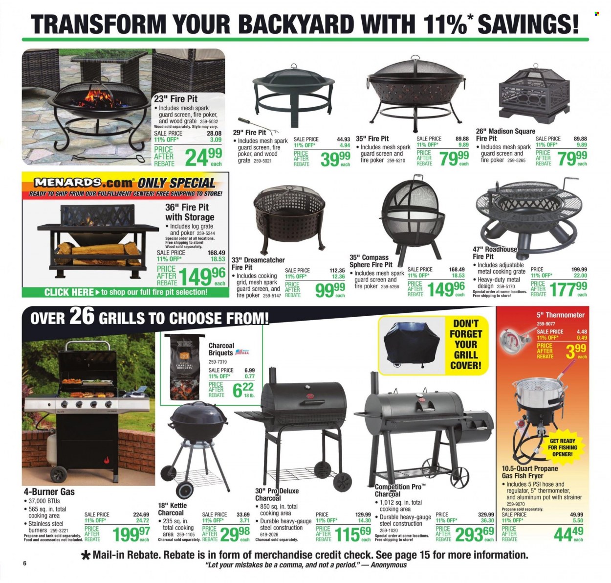 Menards ad - 04/20/2023 - 04/30/2023. Page 11