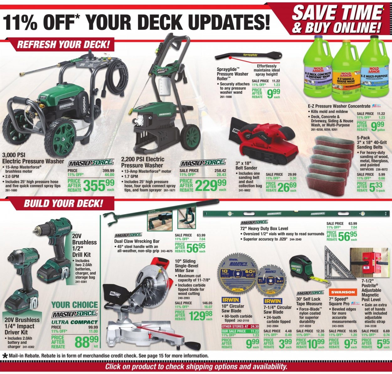 Menards ad - 04/20/2023 - 04/30/2023. Page 18