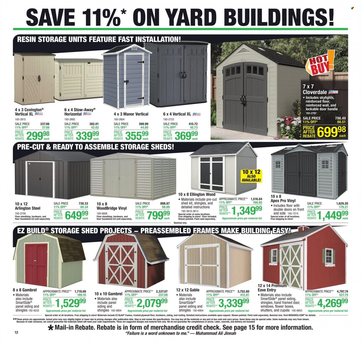 Menards ad - 04/20/2023 - 04/30/2023. Page 20