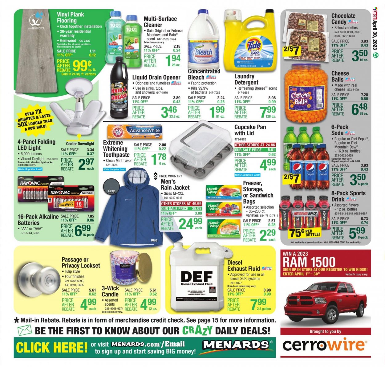 Menards ad - 04/20/2023 - 04/30/2023. Page 28