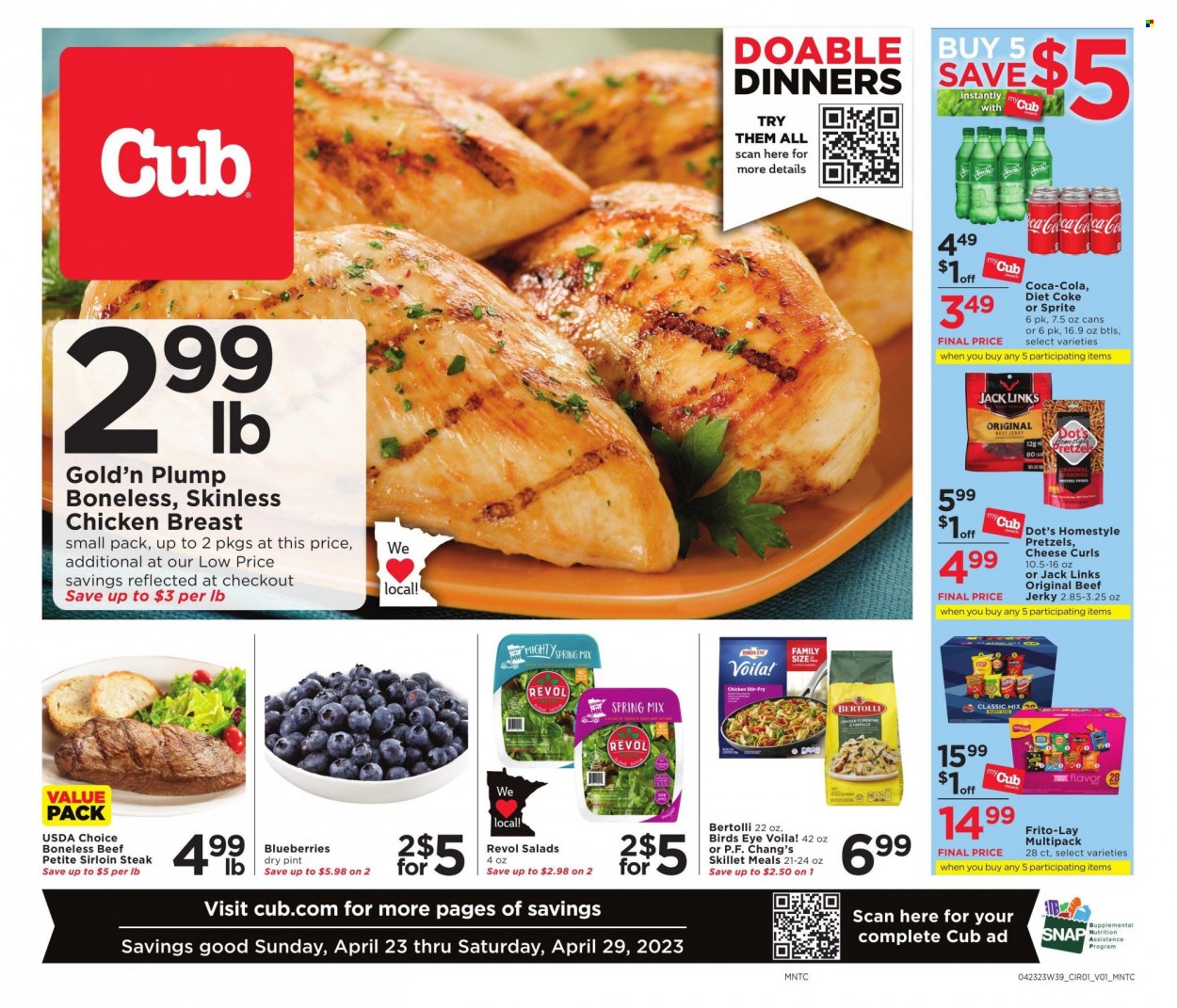 Cub Foods ad - 04/23/2023 - 04/29/2023. Page 1