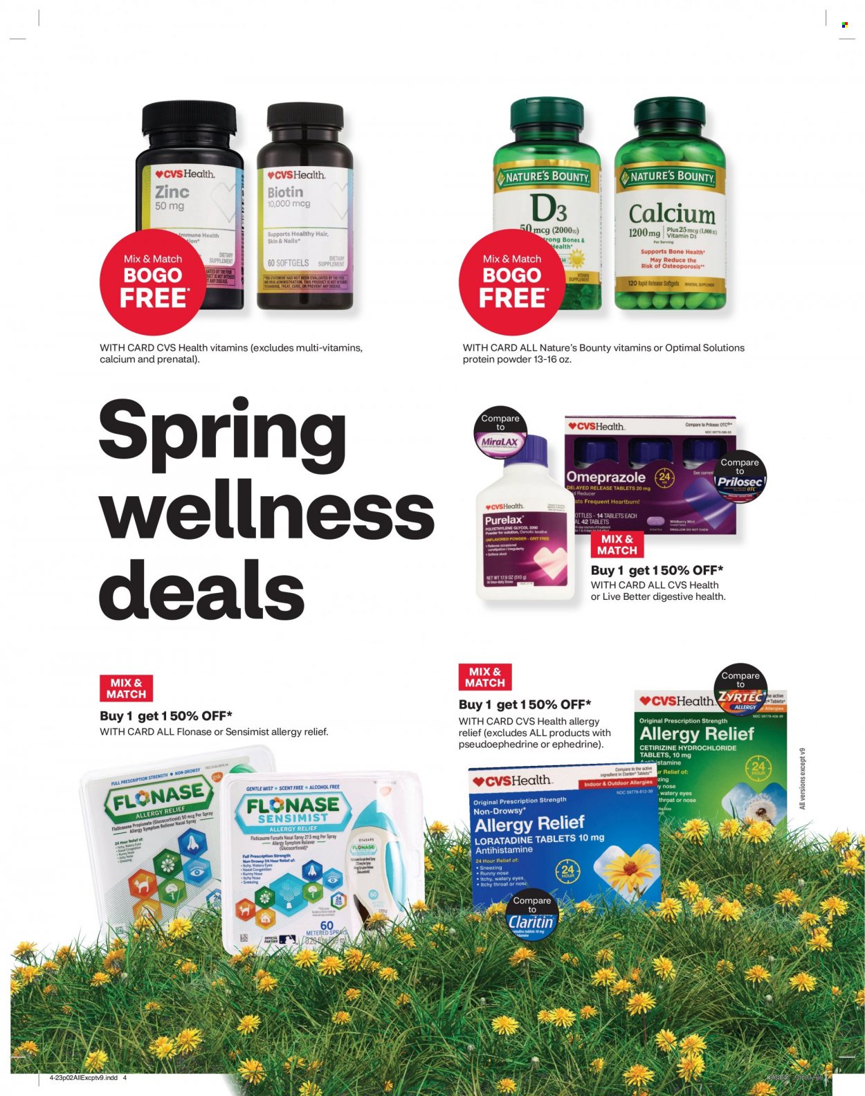 CVS Pharmacy ad - 04/23/2023 - 04/29/2023. Page 2