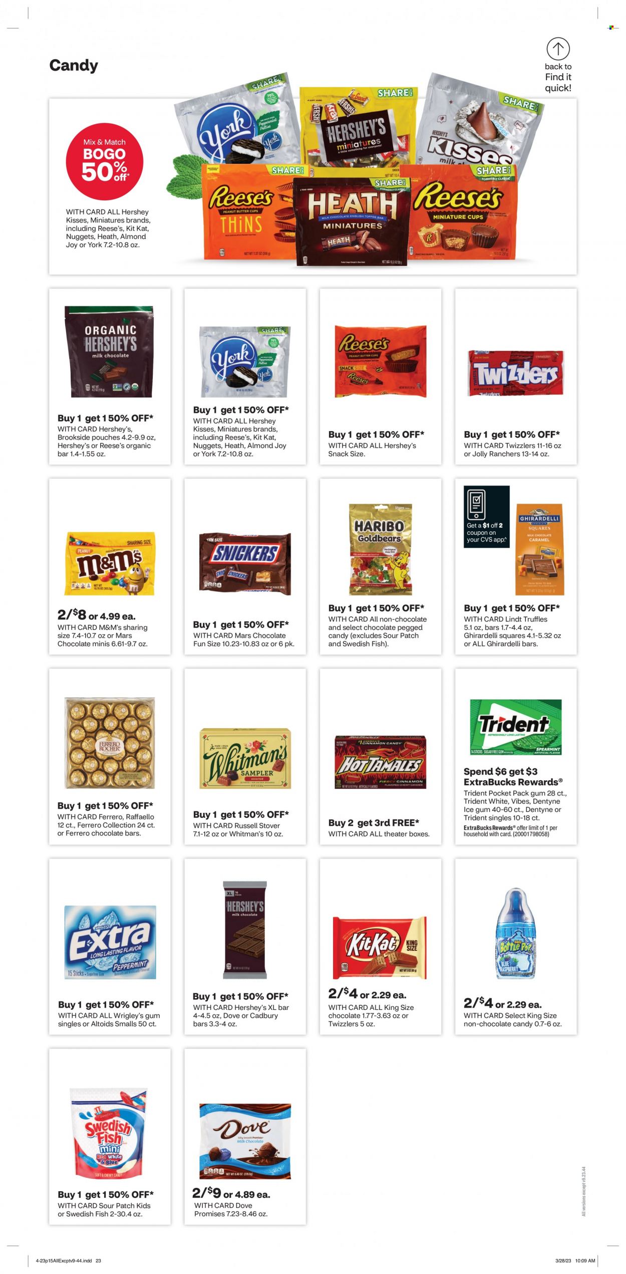 CVS Pharmacy ad - 04/23/2023 - 04/29/2023. Page 15