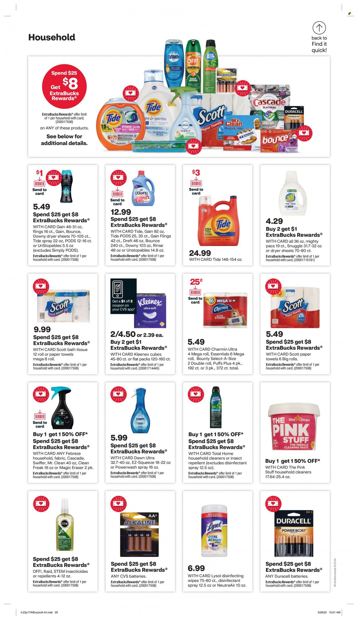 CVS Pharmacy ad - 04/23/2023 - 04/29/2023. Page 17