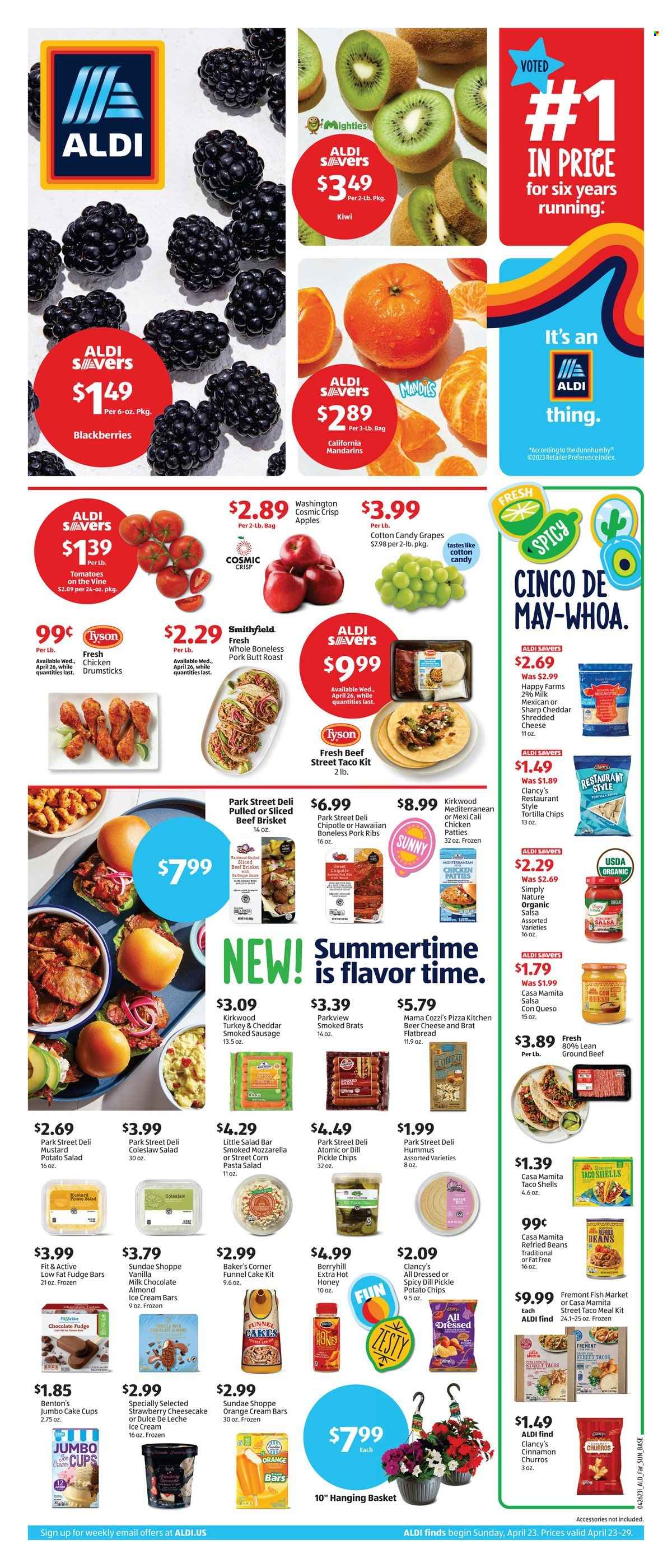 ALDI ad - 04/23/2023 - 04/29/2023. Page 1