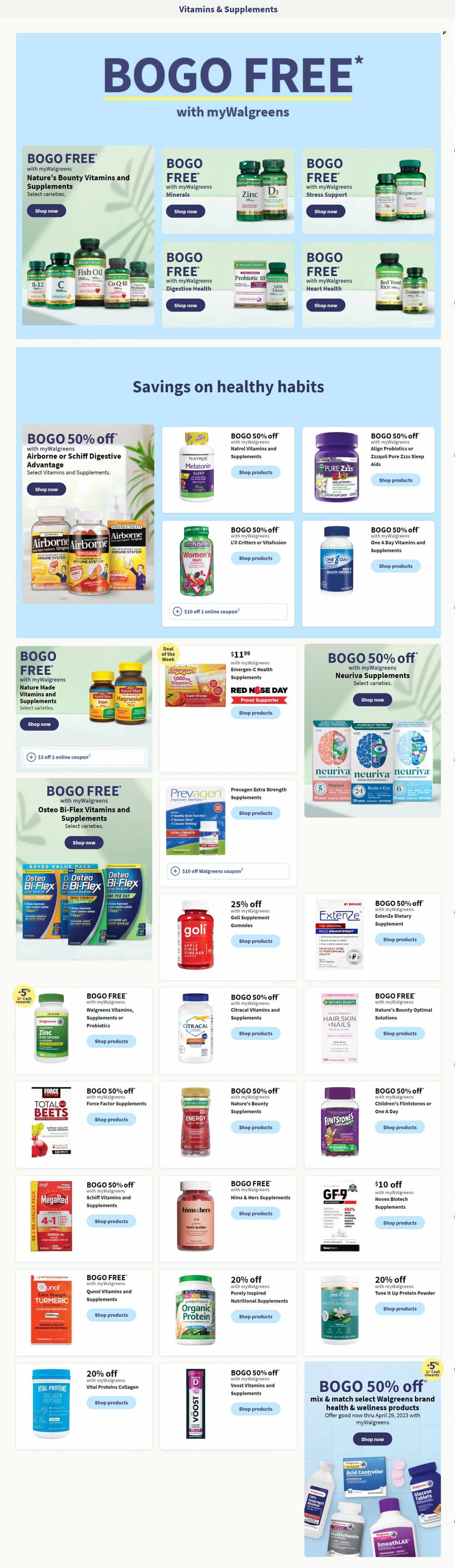 Walgreens ad - 04/23/2023 - 04/29/2023. Page 3