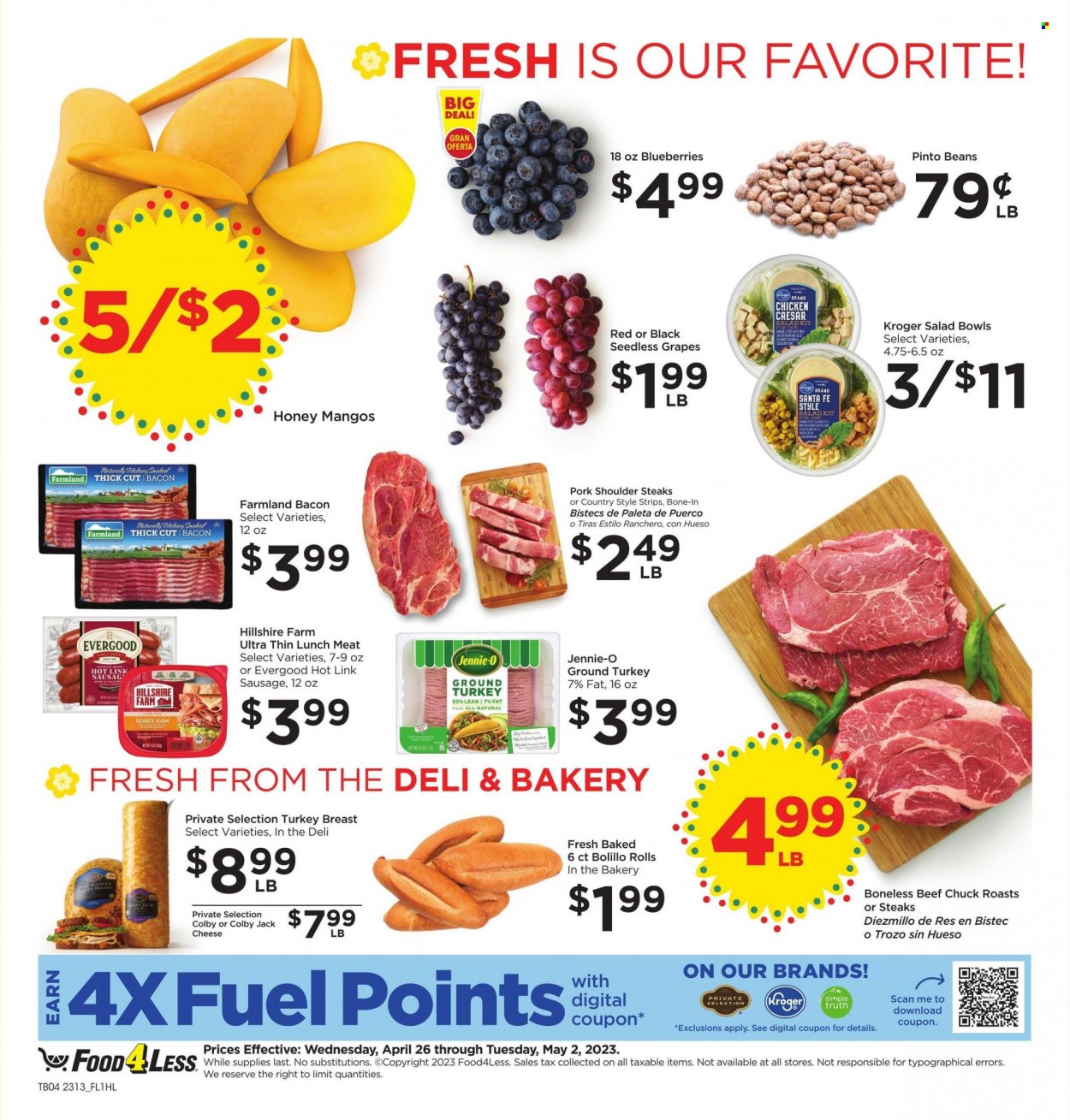 Food 4 Less ad - 04/26/2023 - 05/02/2023. Page 5