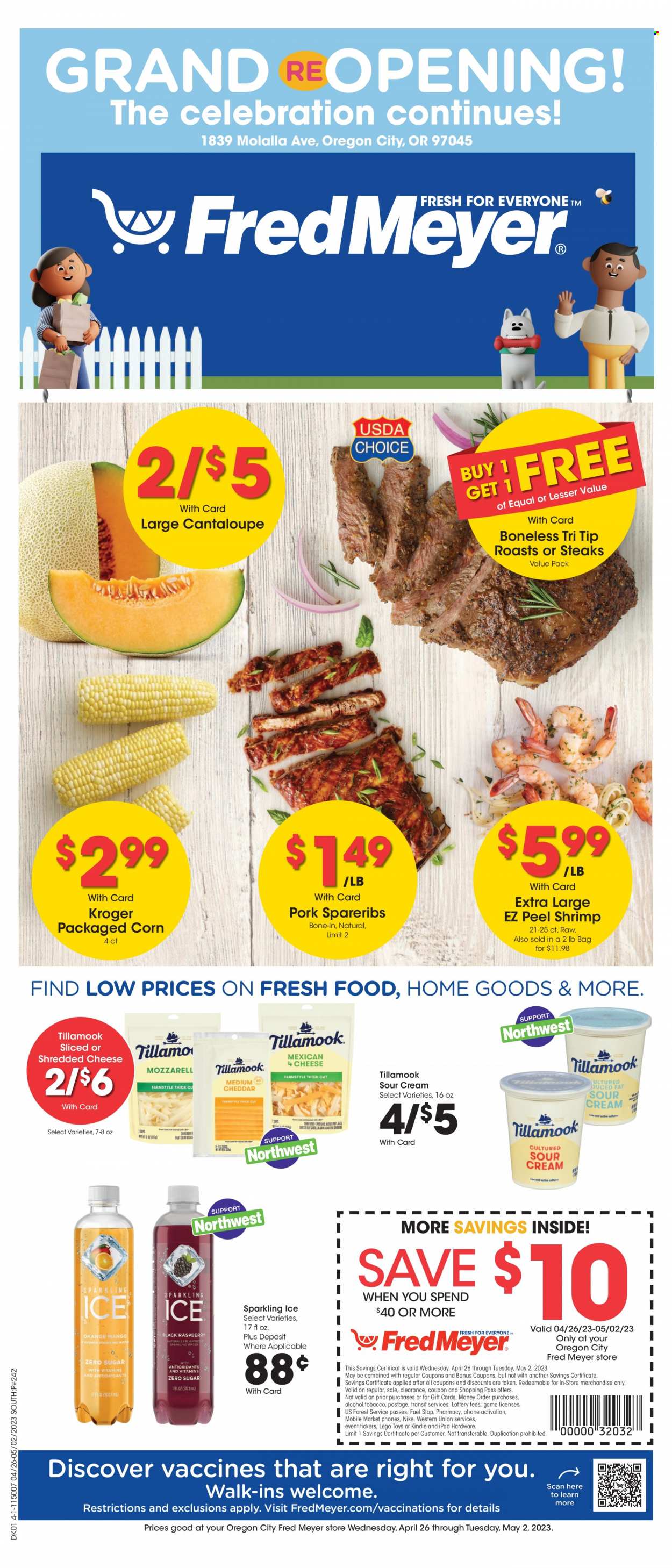 Fred Meyer ad - 04/26/2023 - 05/02/2023. Page 1