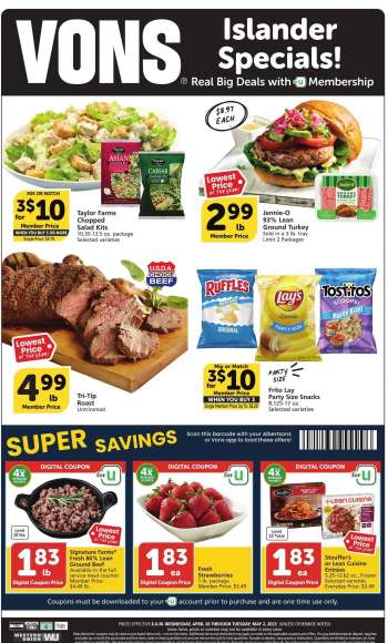 Vons Flyer - 04/26/2023 - 05/02/2023.