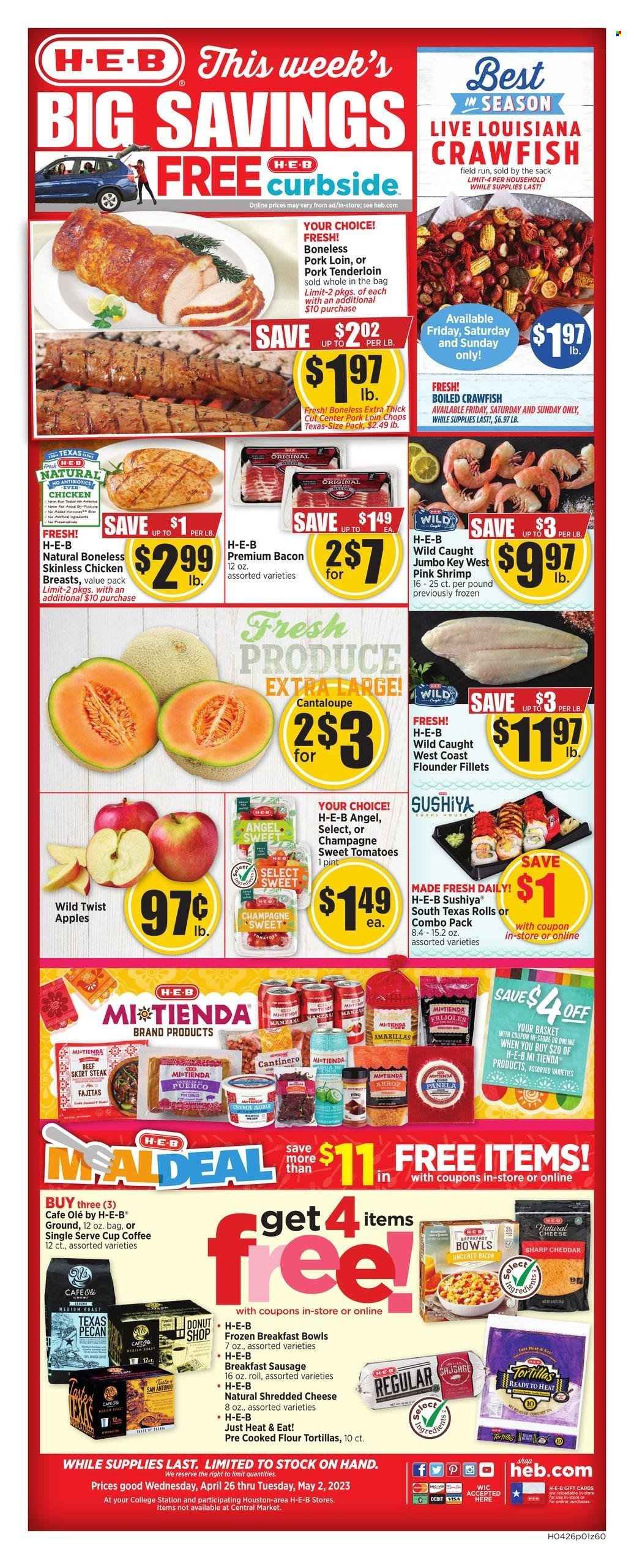 H-E-B ad - 04/26/2023 - 05/02/2023. Page 1
